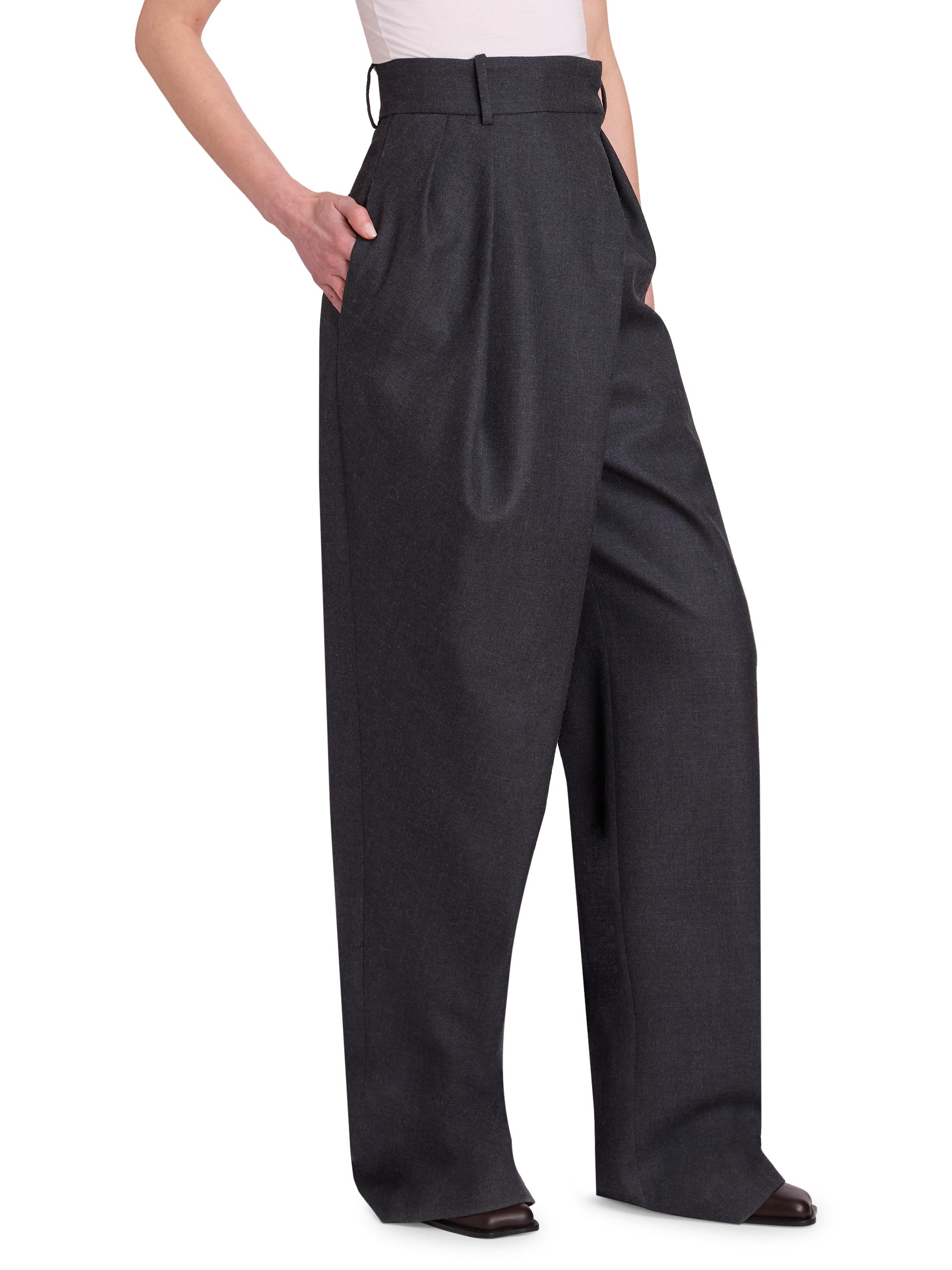 LOEWE Wool-Blend Wrap Trousers | Saks Fifth Avenue