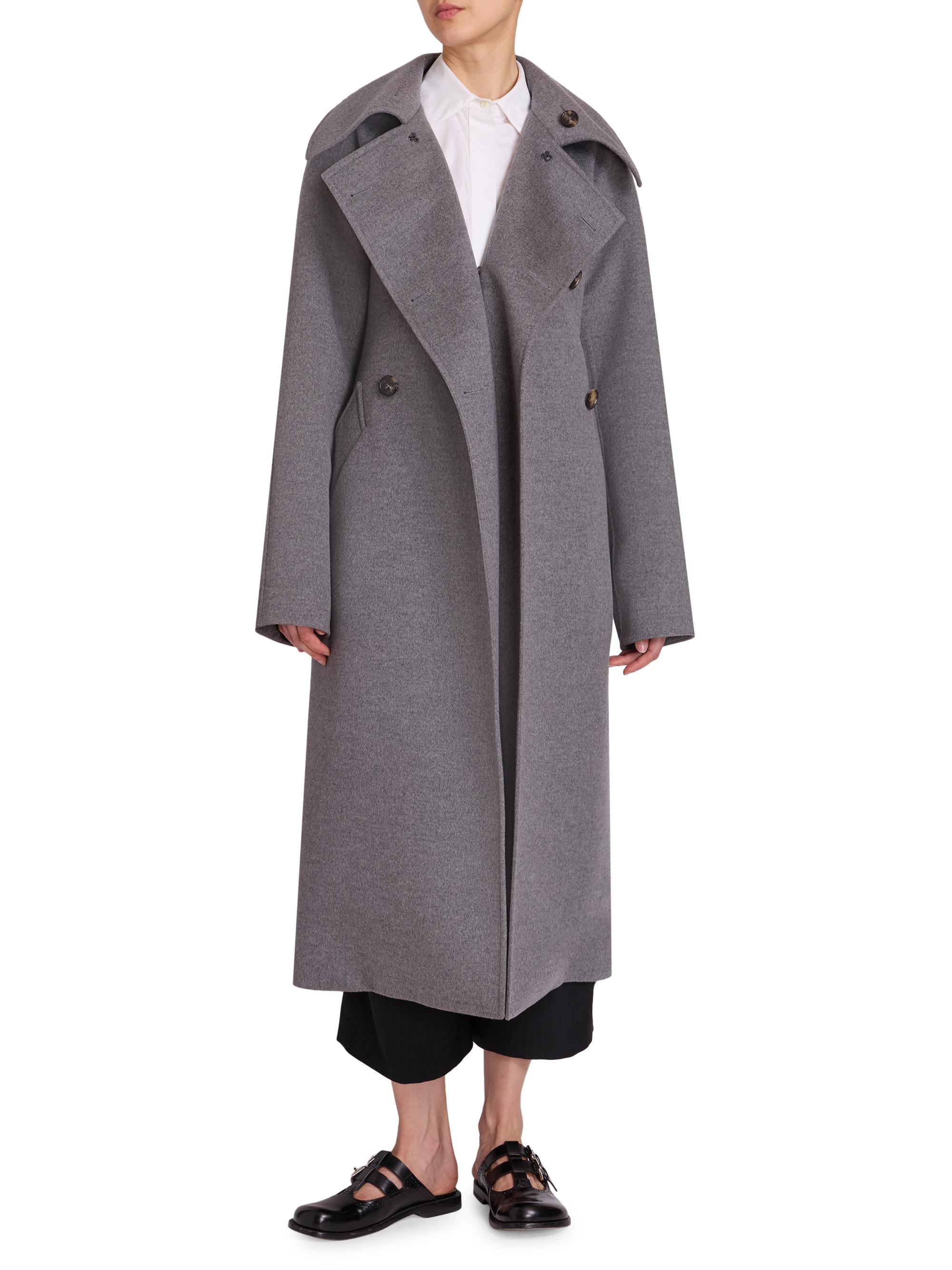LOEWE Double-Breasted Wool-Cashmere Coat | Saks Fifth Avenue