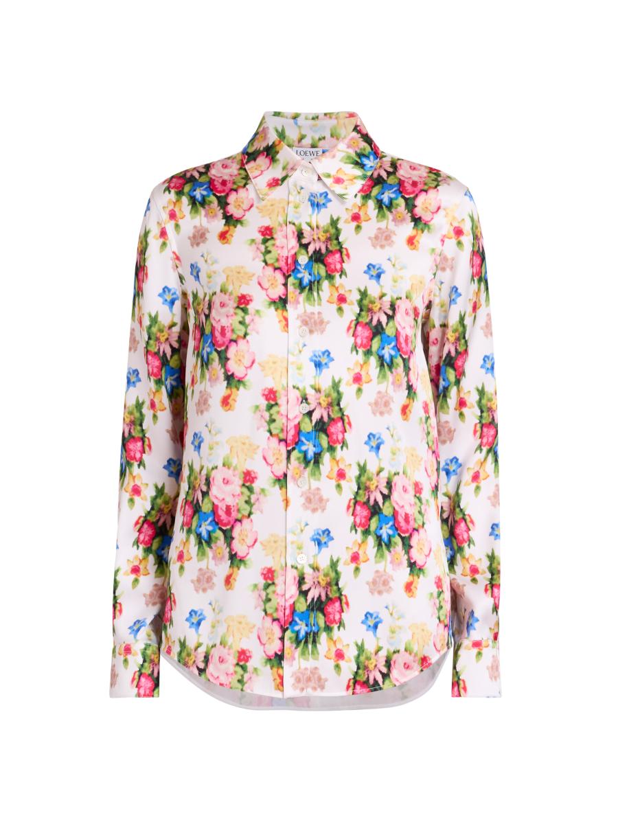 vintage LOEWE silk shirt（ODJ CHIEN66） Loewe - Silk shirt Loewe