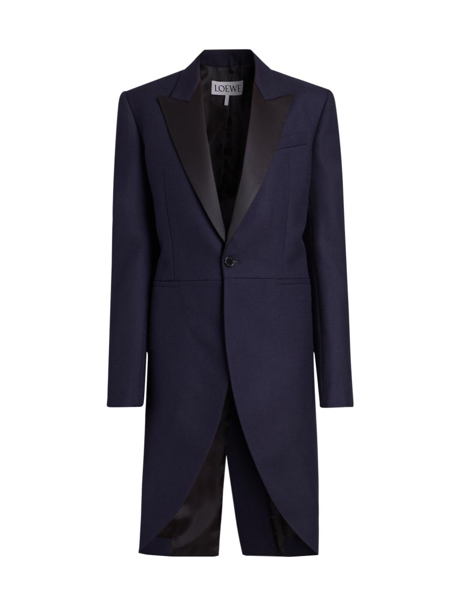 【送料&関税込】Loewe MA¨lange Twill Blazer Single-Breasted Suit | Neiman Marcus