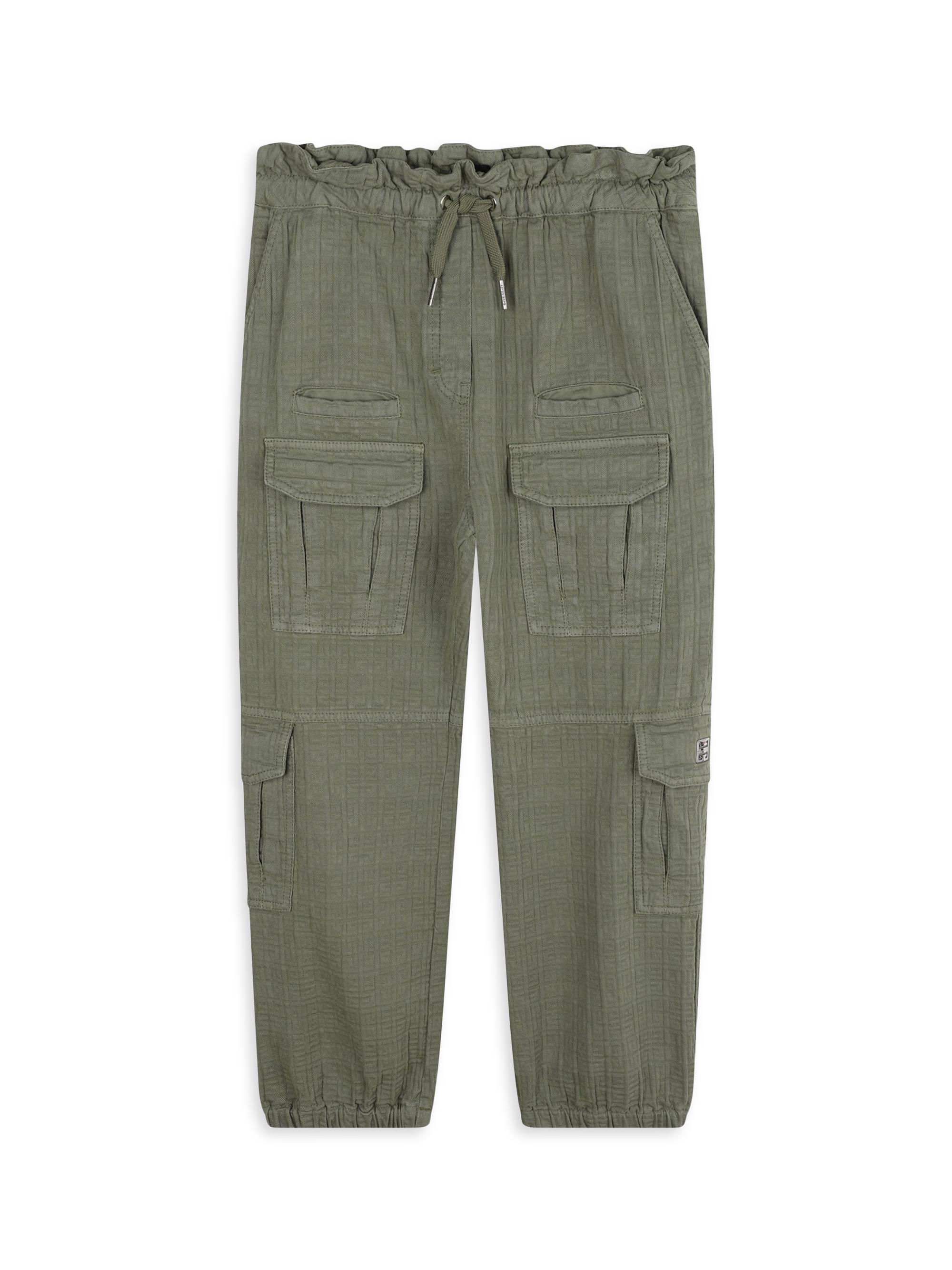 Givenchy Little Girl's & Girl's 4G Jacquard Jogger Pants - Green