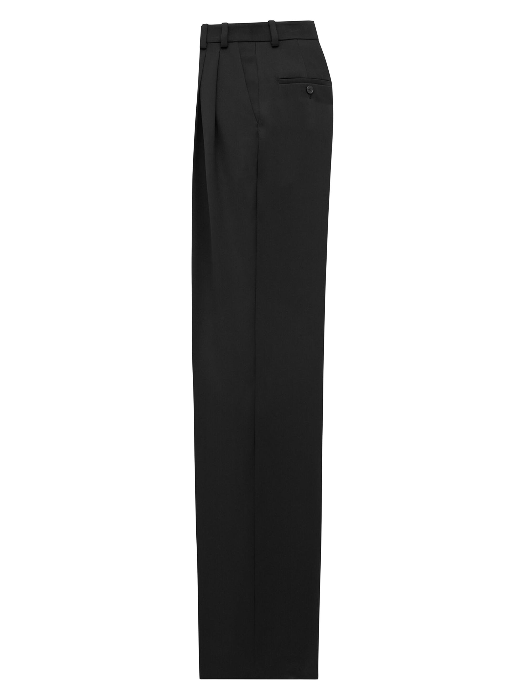 Saint Laurent Pants in Silk Satin | Saks Fifth Avenue