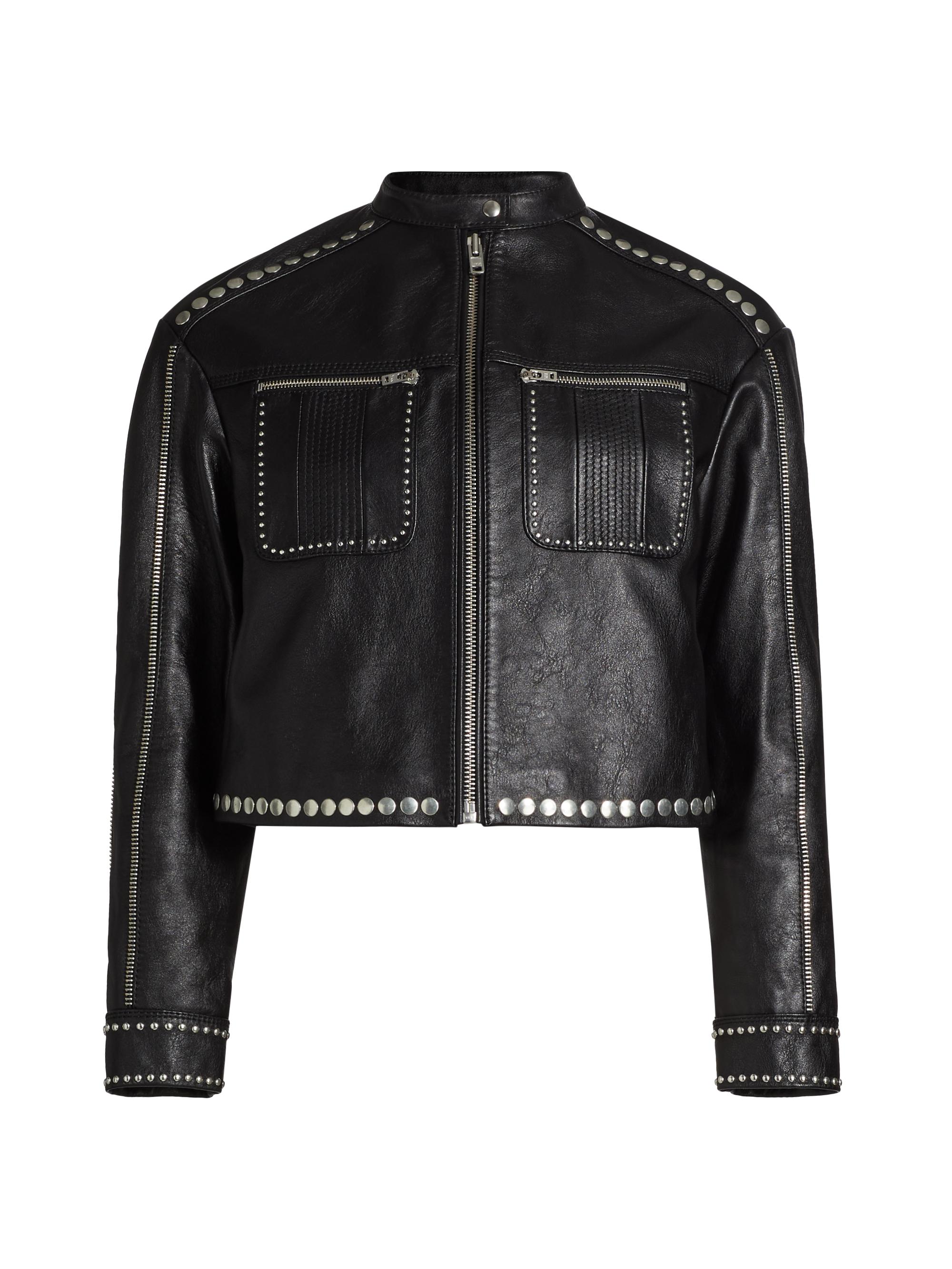 Helmut Lang Articulated Leather Jacket | Saks Fifth Avenue