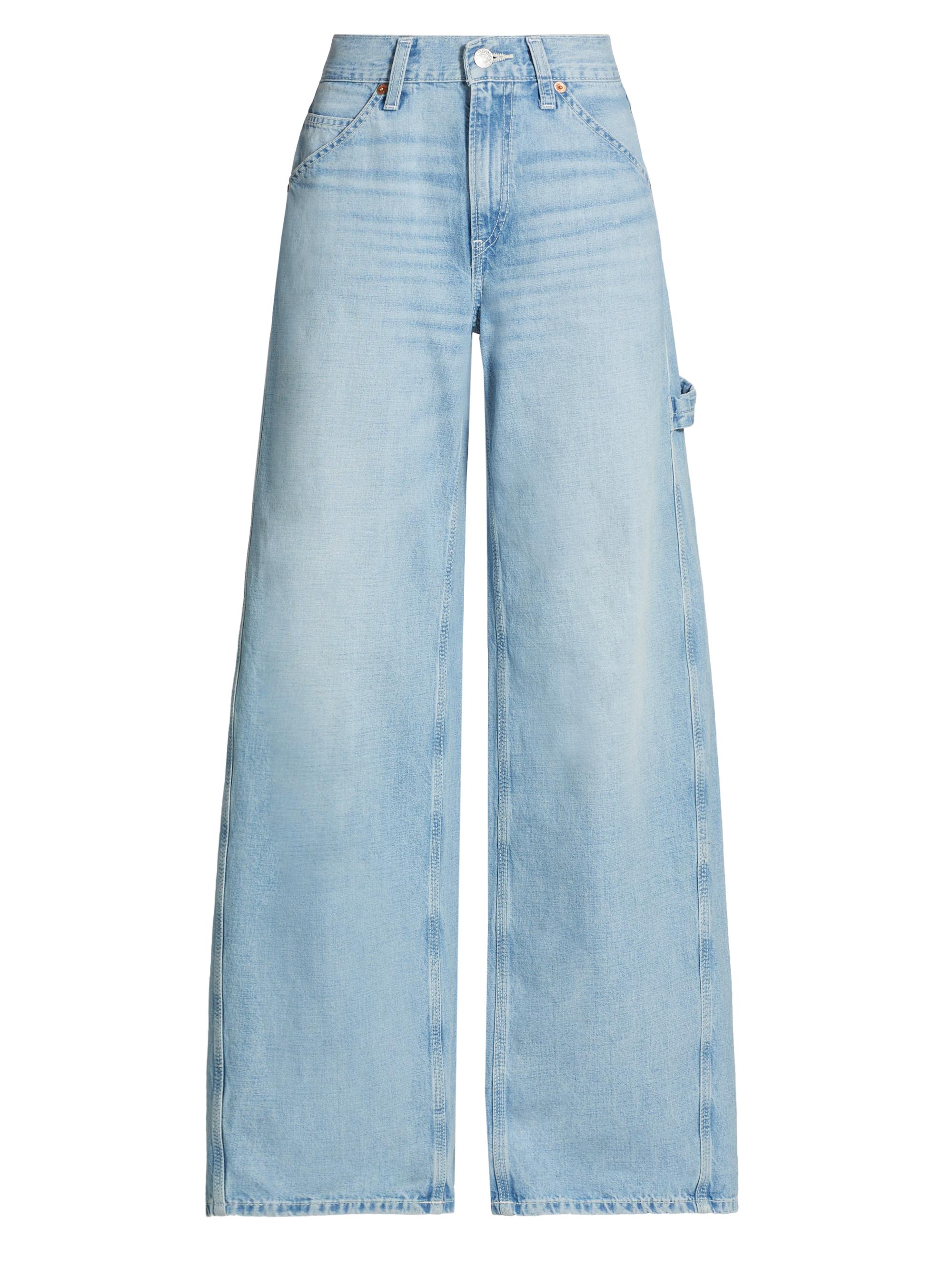Re/done Women's Painter Wide-Leg Jeans - Faded Artisan