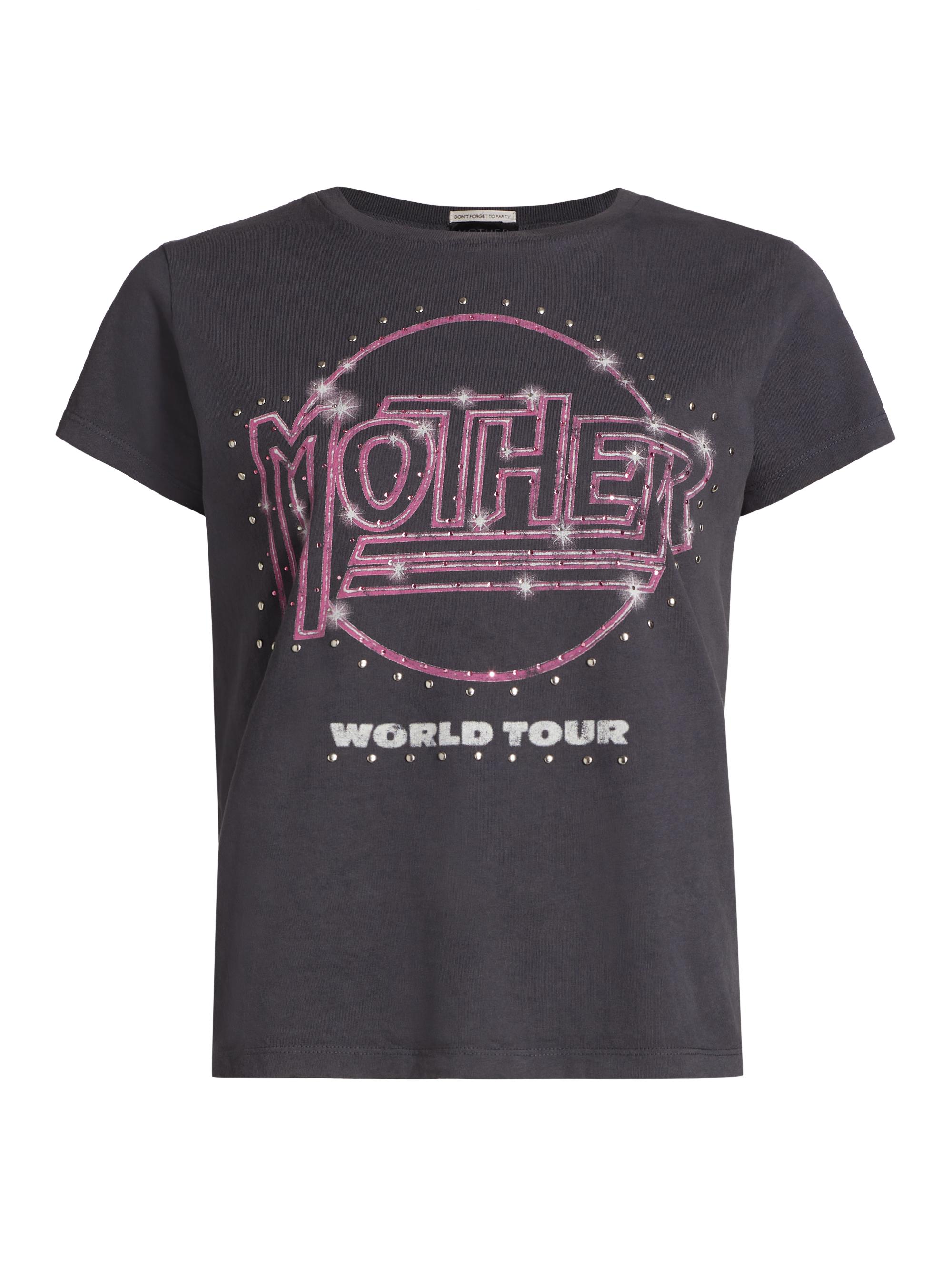 Mother Women's Goodie Goodie Embellished Cotton T-Shirt -  World Tour