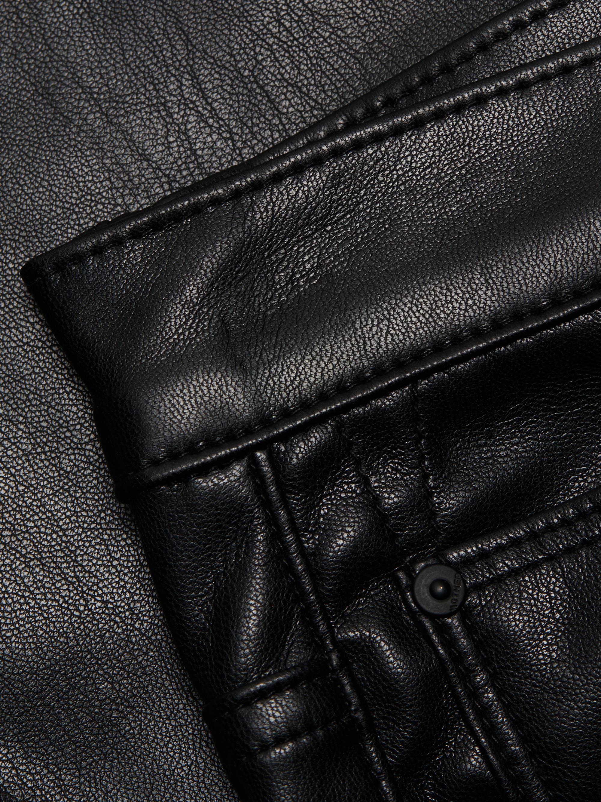 Mother ​The Insider Ankle-Crop Faux Leather Pants | Saks Fifth Avenue