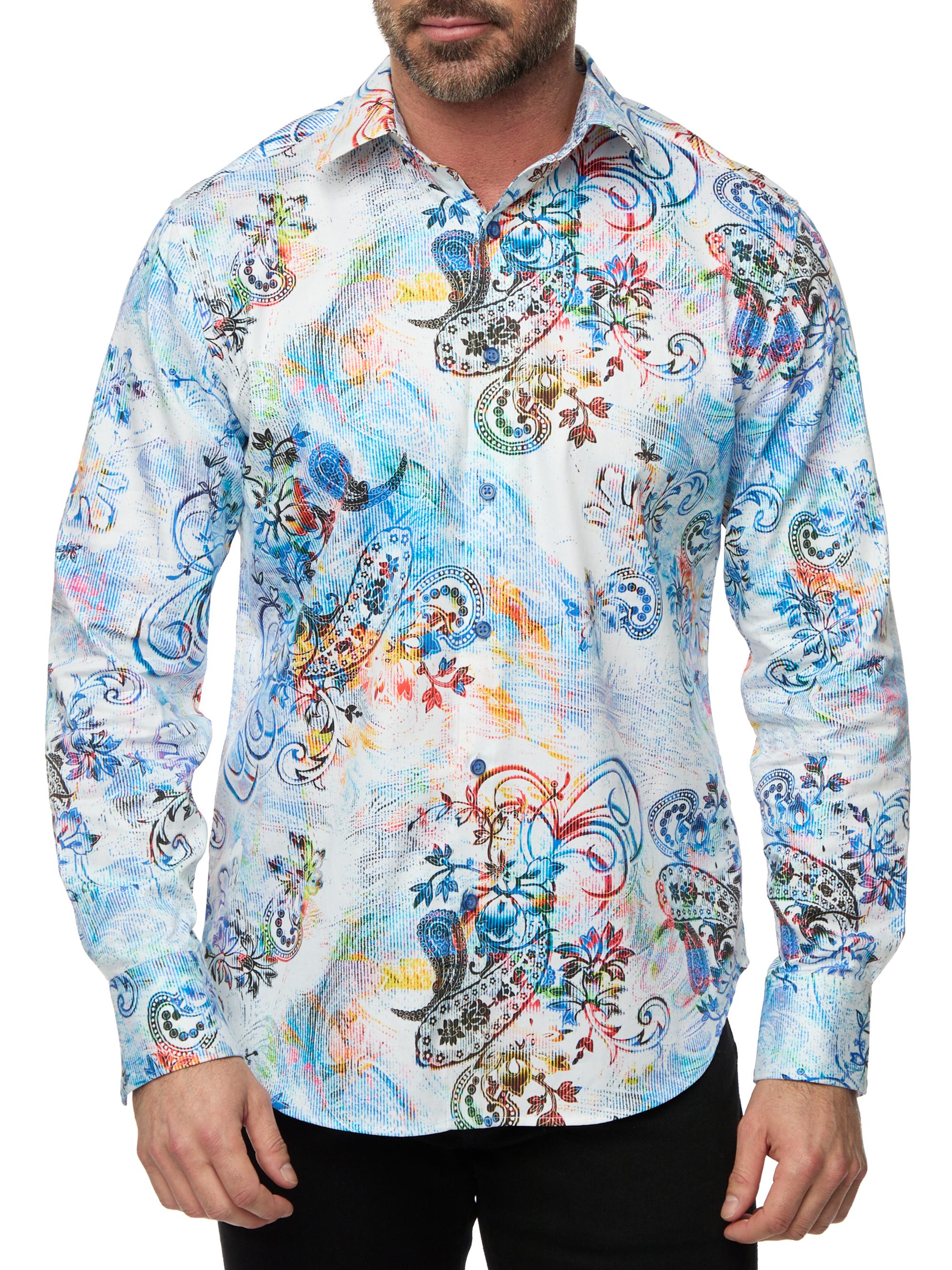 Robert Graham Men's Apex Paisley Cotton Shirt