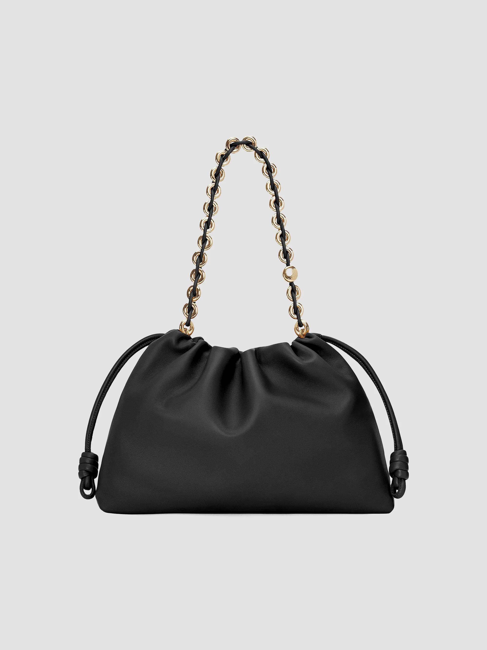 LOEWE Large Flamenco Leather Shoulder Bag | Saks Fifth Avenue