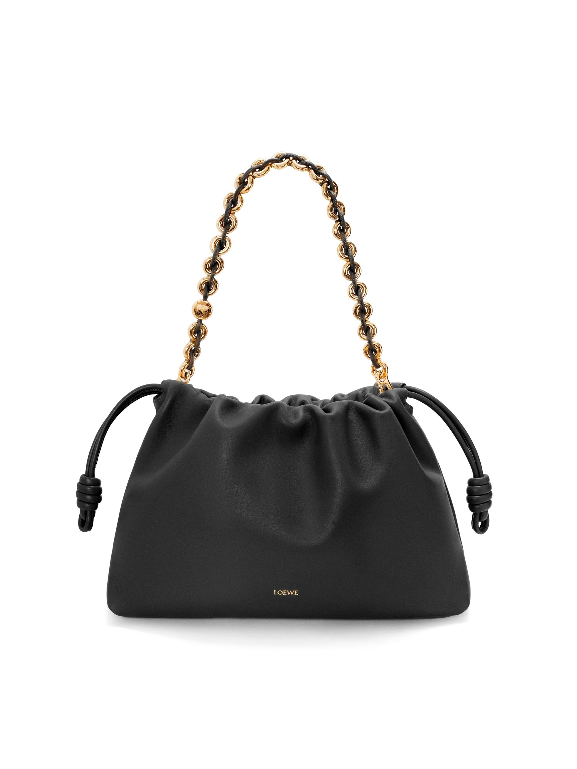 LOEWE Large Flamenco Leather Shoulder Bag | Saks Fifth Avenue