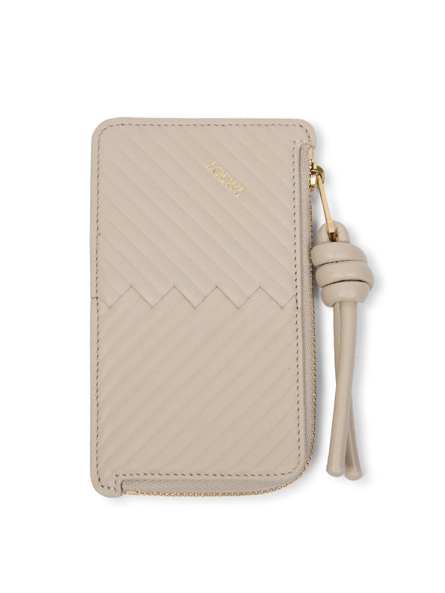 LOEWE Knot Diamond Leather Coin Card Holder | Saks Fifth Avenue
