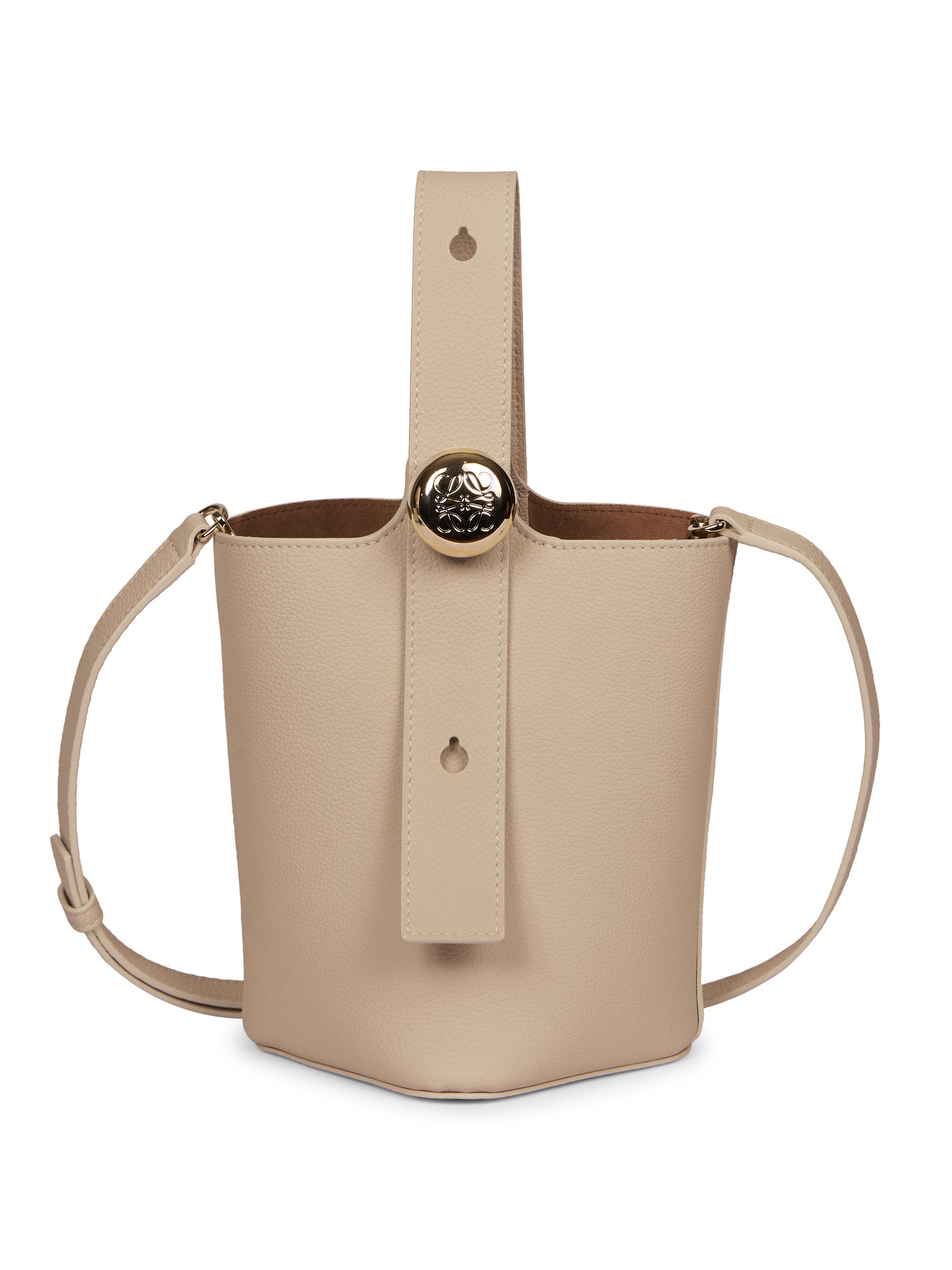 LOEWE Mini Pebble Leather Bucket Bag | Saks Fifth Avenue