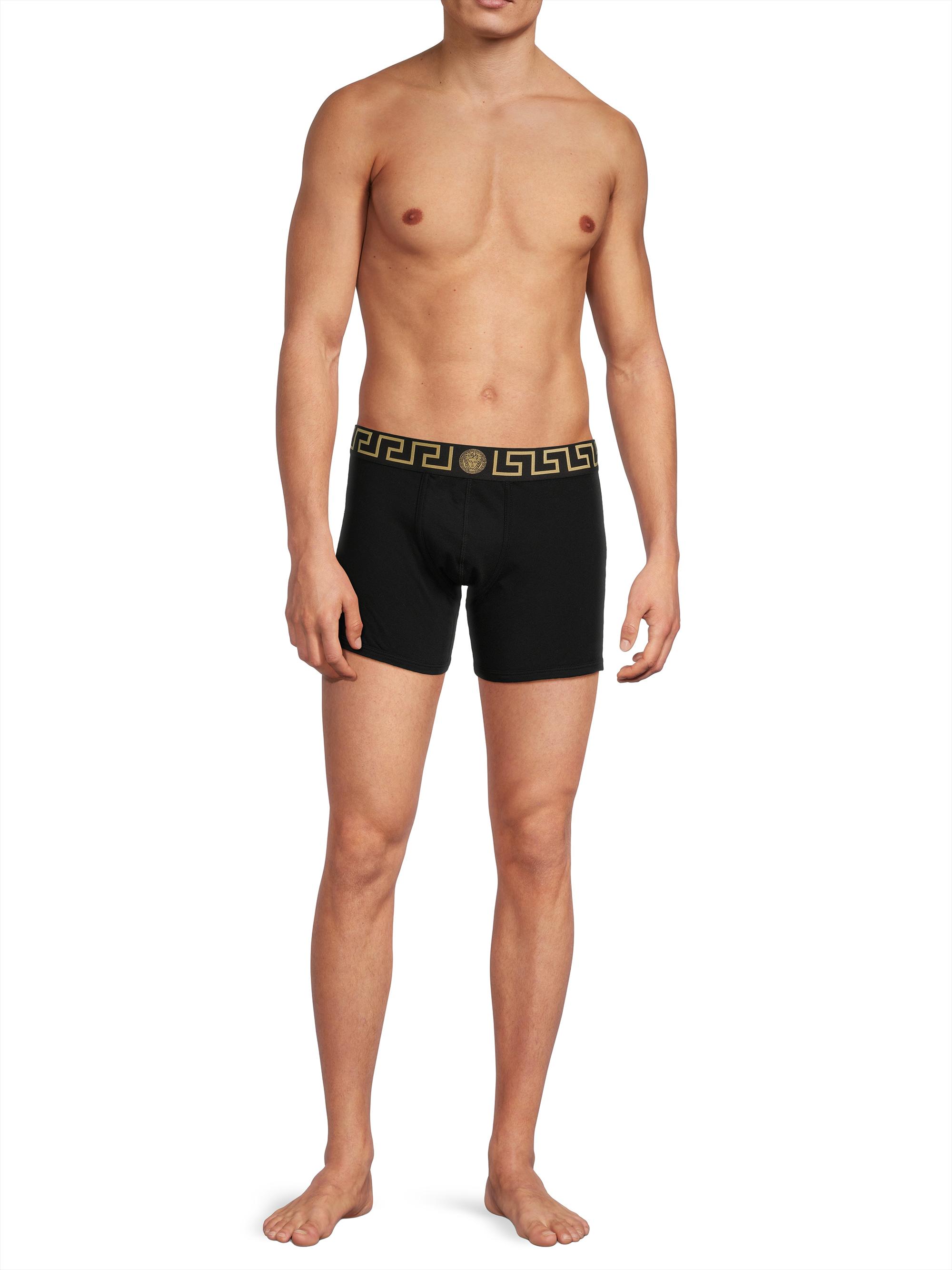 Versace Greca Waistband Jersey Trunks | Saks Fifth Avenue