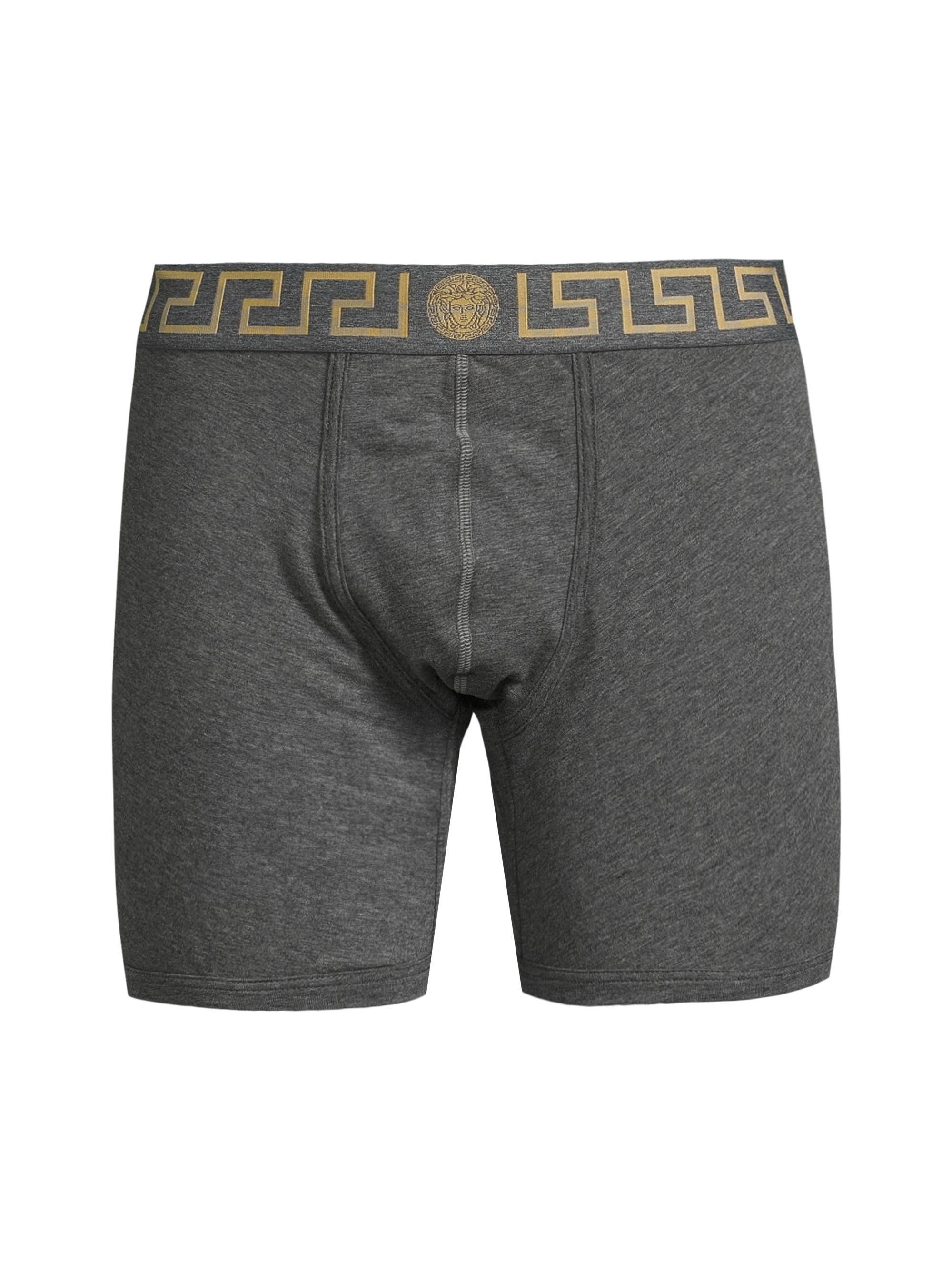 Versace 3-Pack Logo Band Boxer Briefs | Saks Fifth Avenue