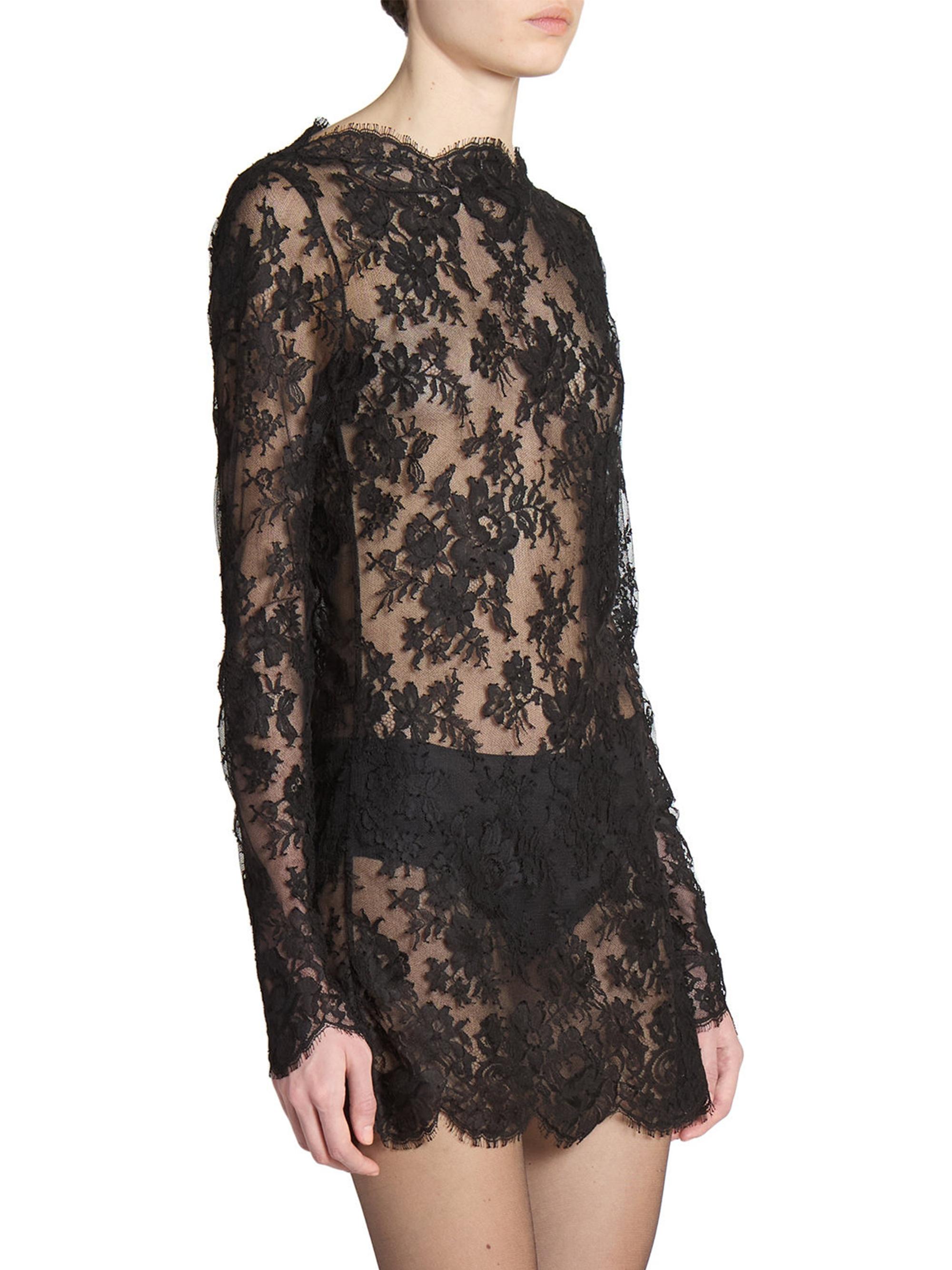 knee length dresses for ladies Z Supply Aurora Ivory Lace Top main image 0