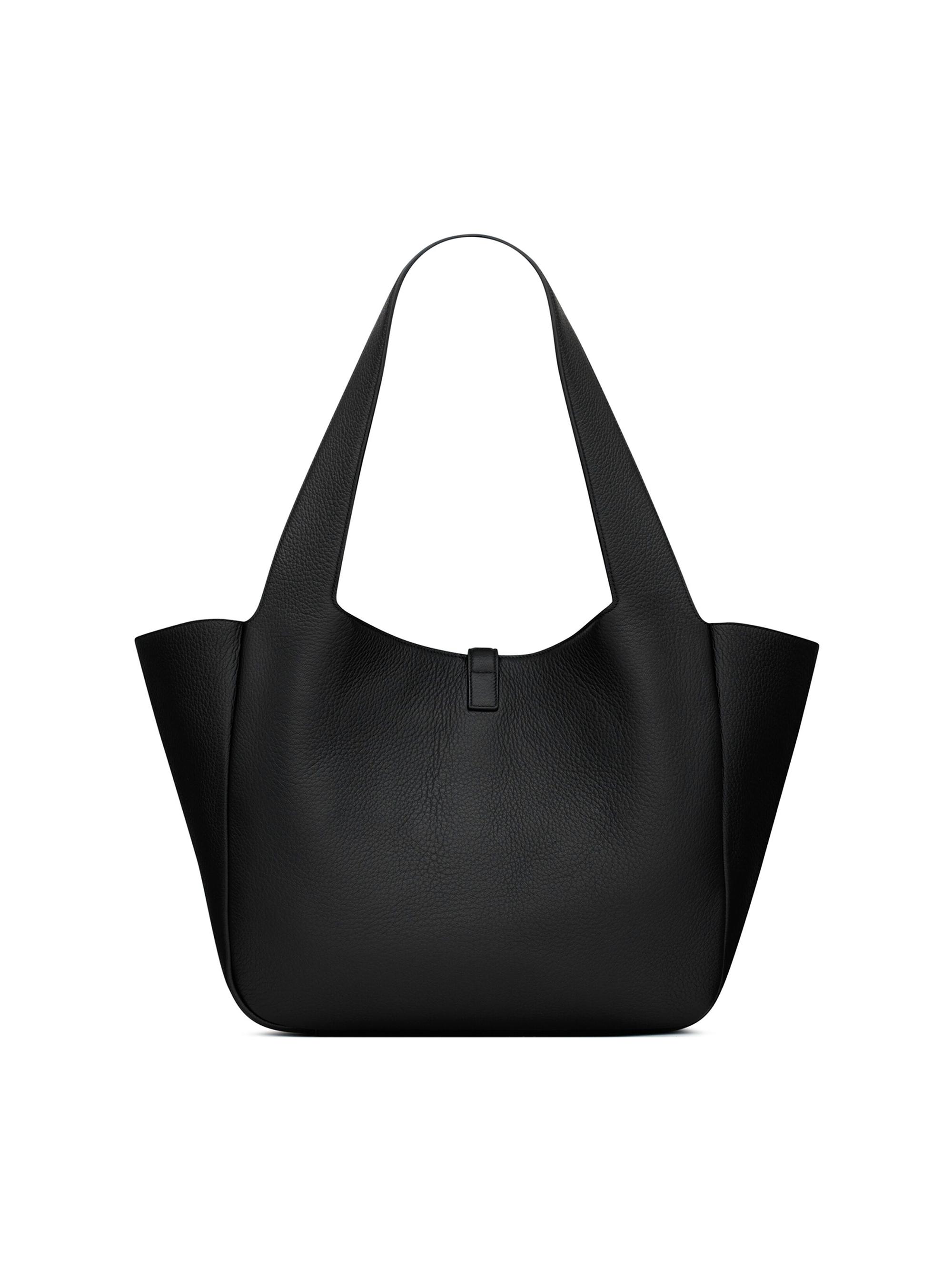Saint Laurent Le 5 a 7 Bea Tote Bag in Grained Leather | Saks
