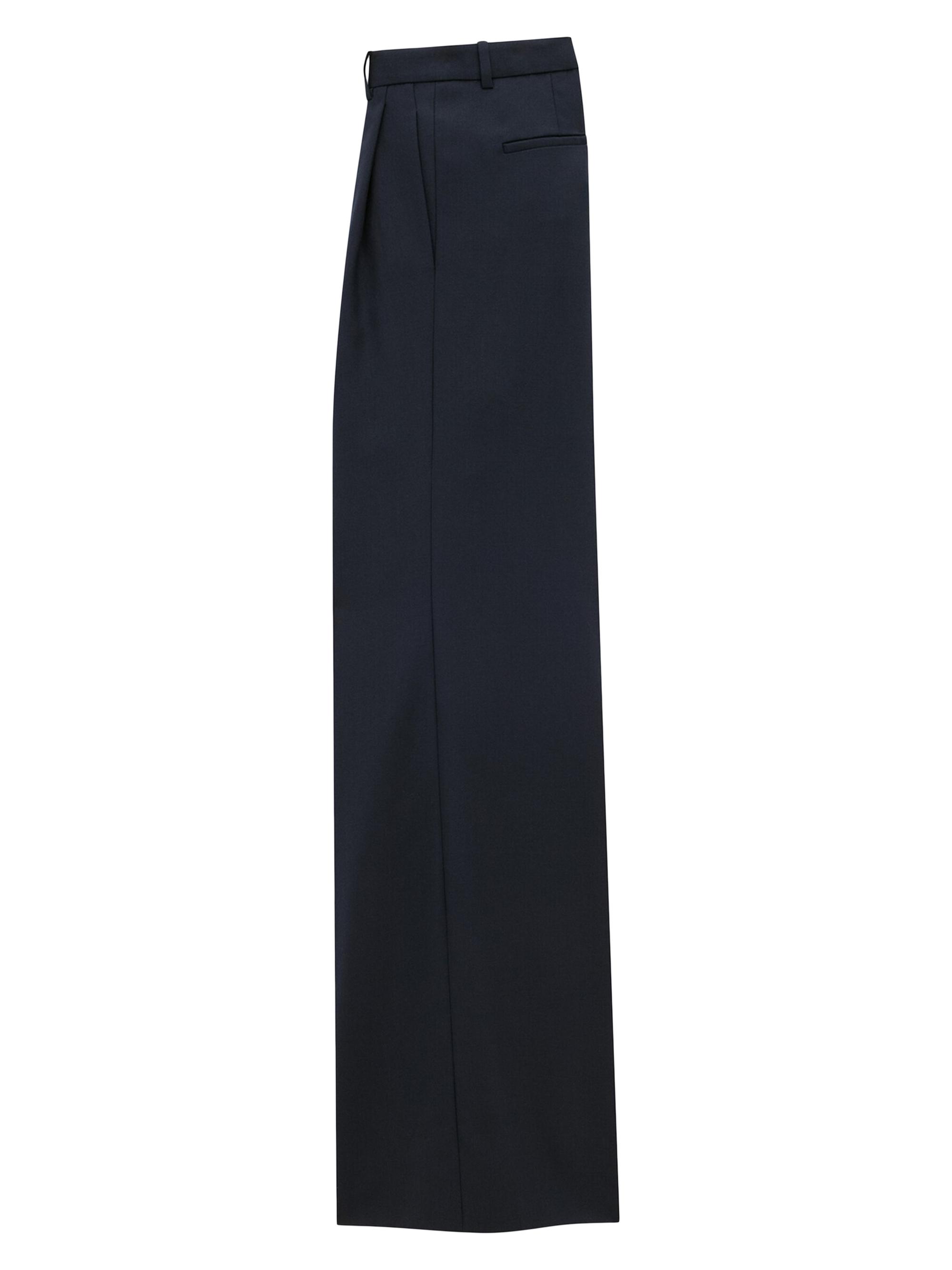 13fw saint laurent paris wool slacks エディ SAINT LAURENT - Wool gabardine trousers | Leam Roma - Luxury