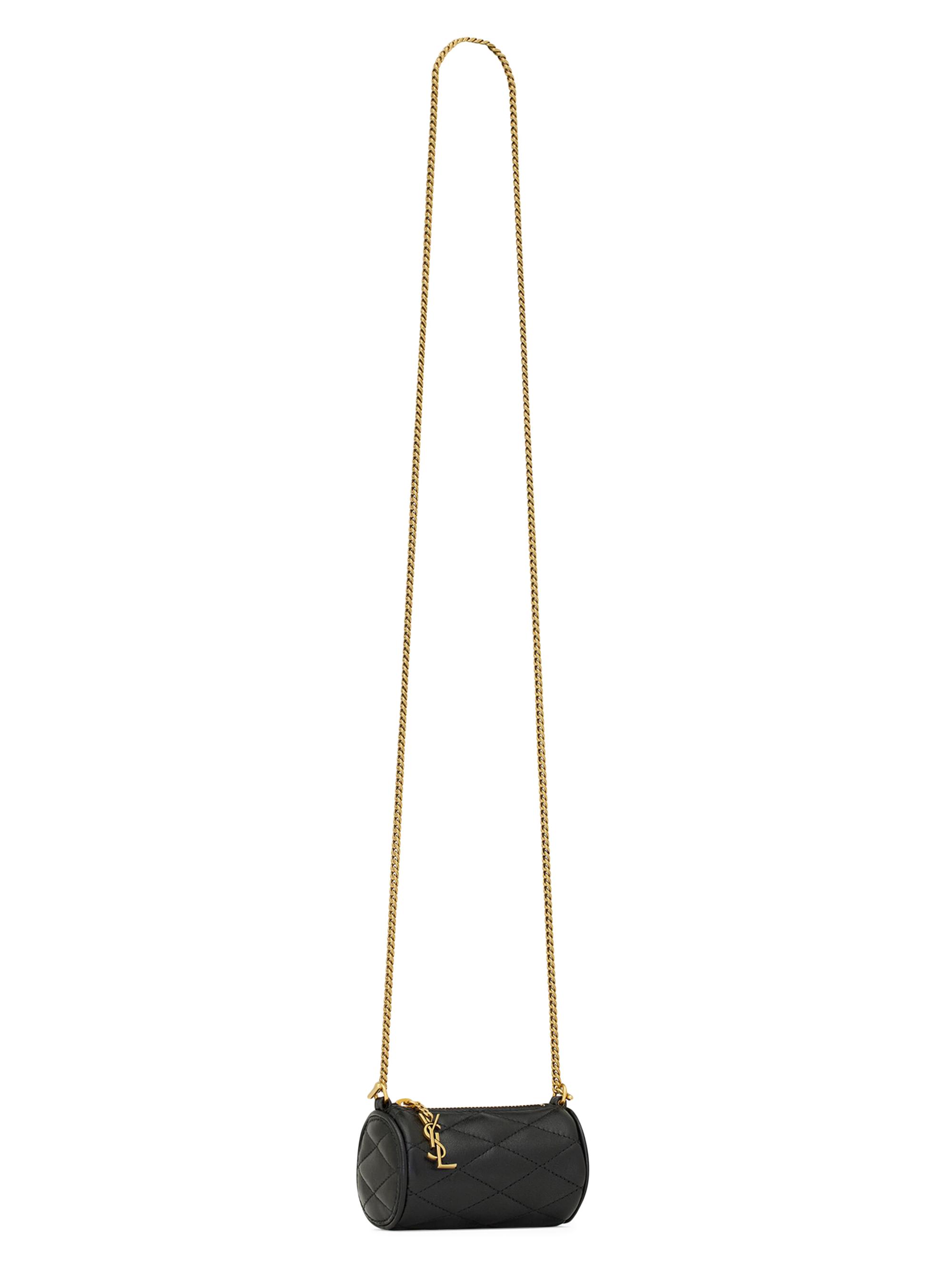 Micro Sade Tube Bag in Lambskin