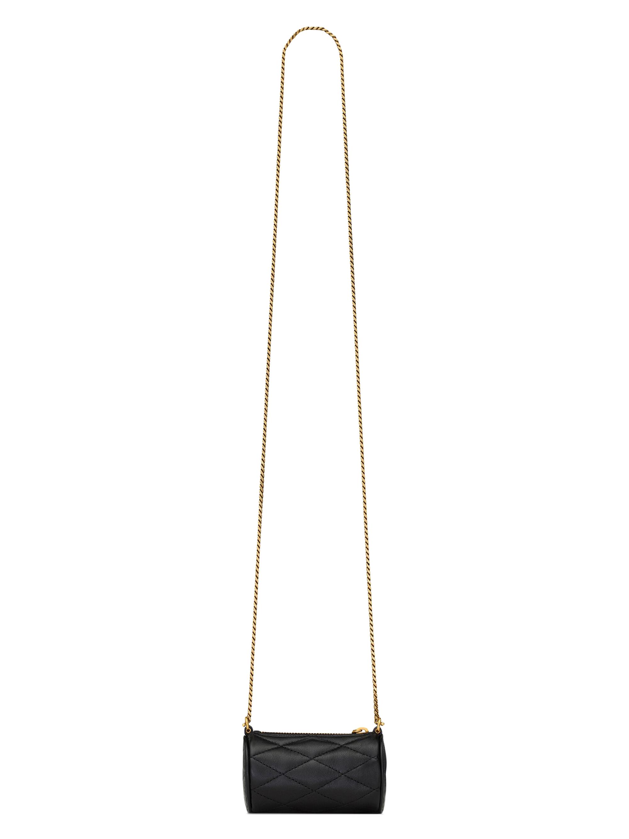 Micro Sade Tube Bag in Lambskin