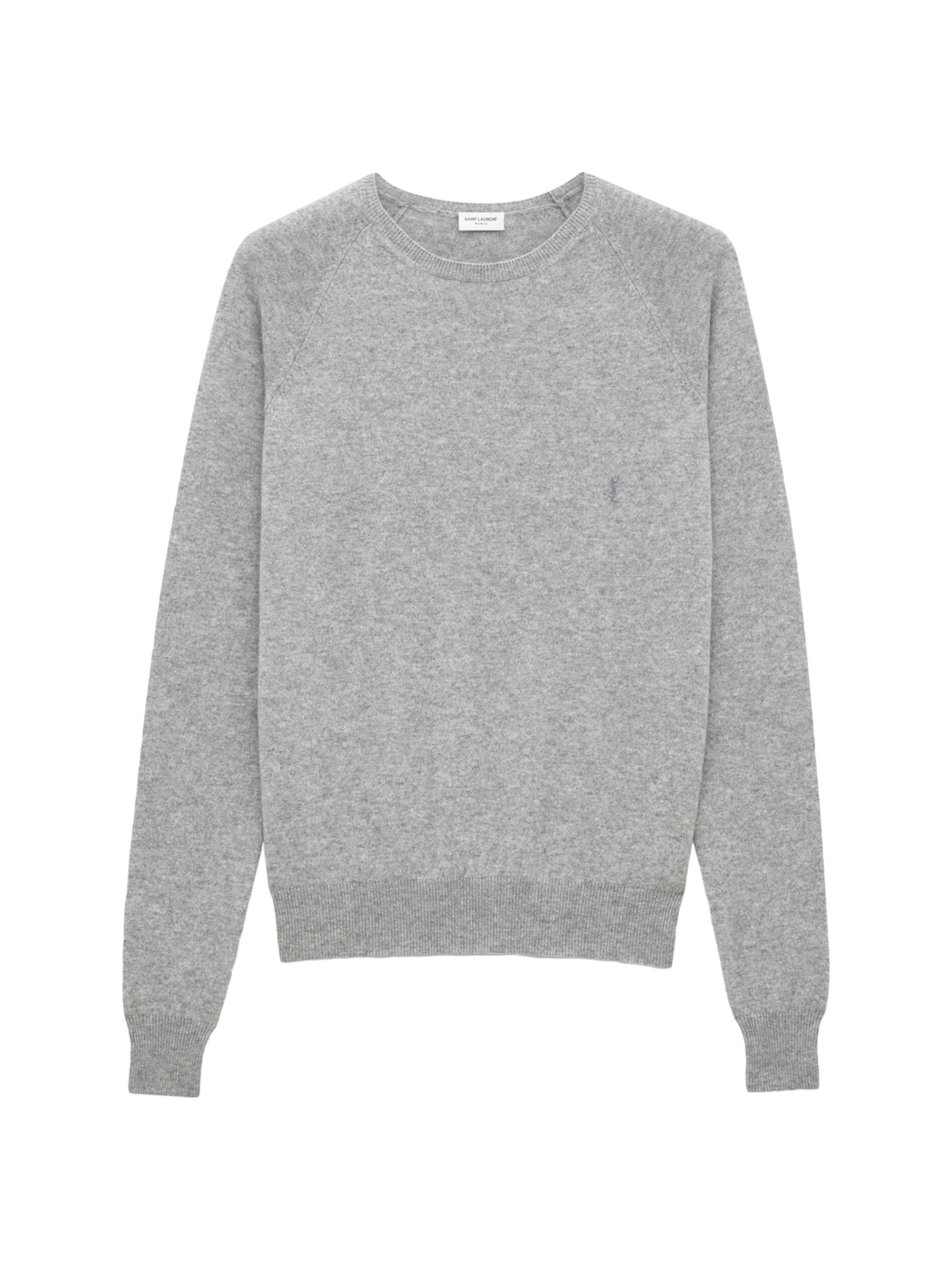 あ　2021aw Saint Laurent サンローラン ニット Saint Laurent Cassandre Sweater in Cashmere | Saks Fifth Avenue
