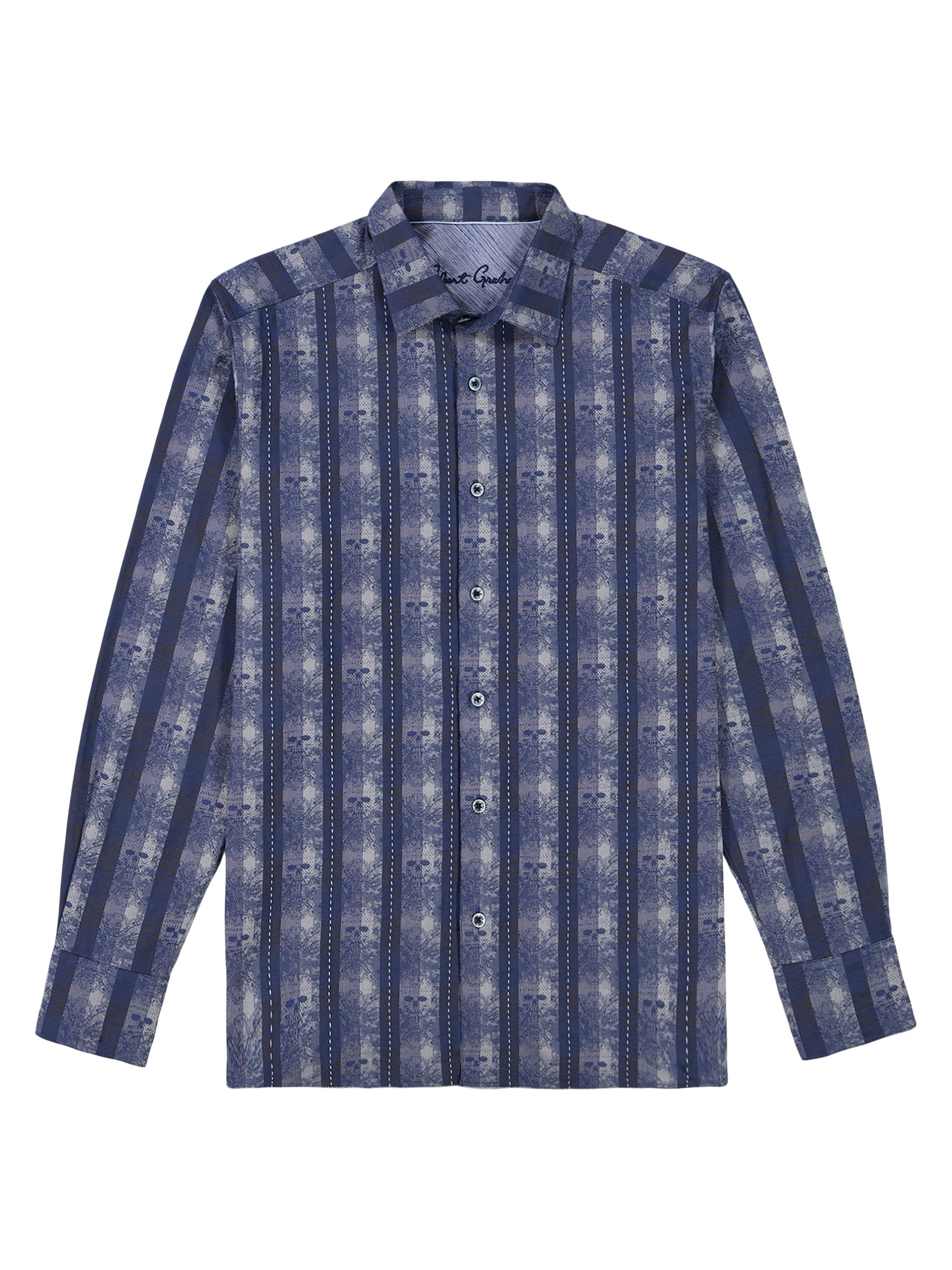 Robert Graham Men's Dunkirk Woven Shirt - Blue