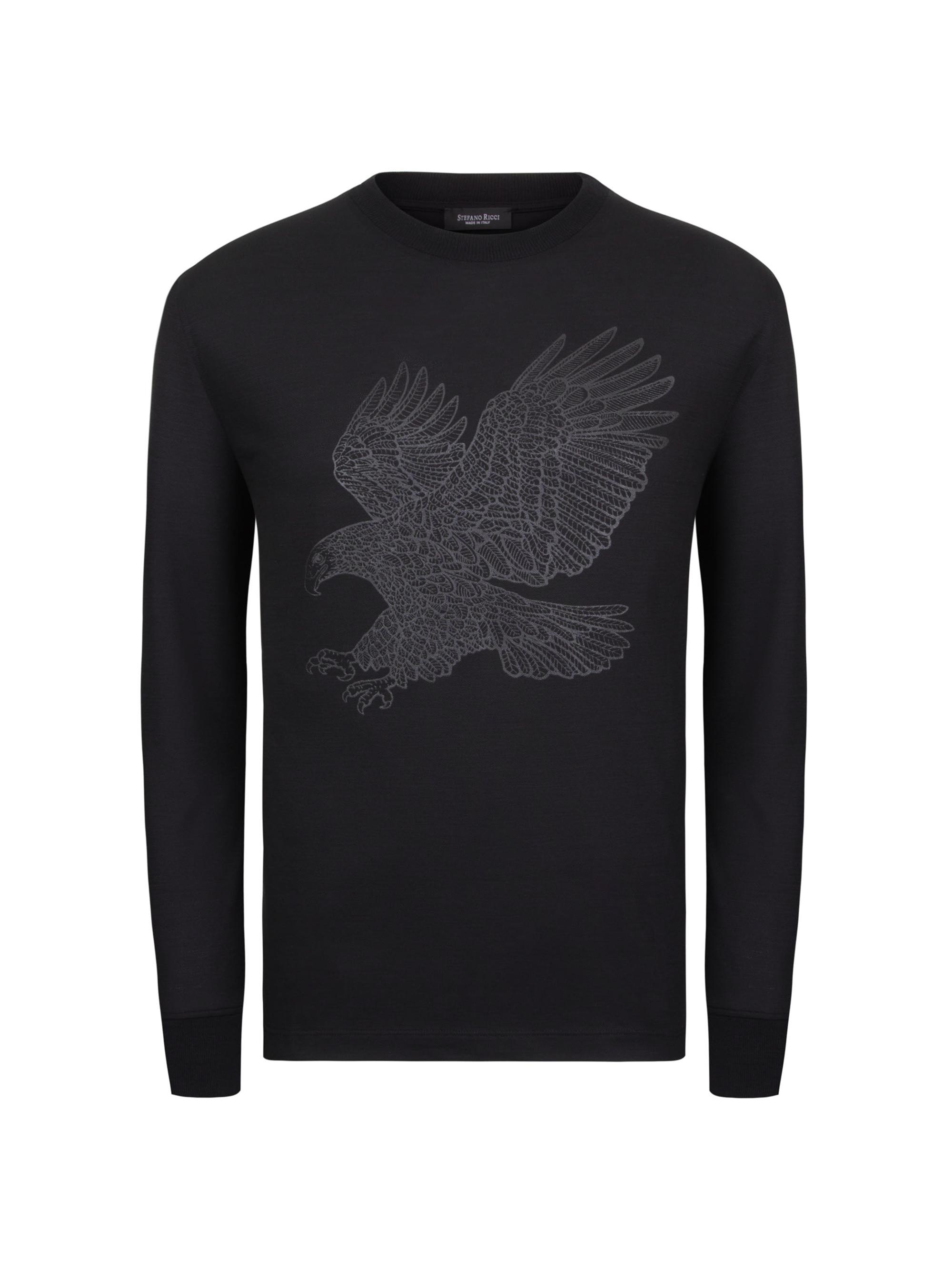 Stefano Ricci Men's Crewneck Sweater - Black