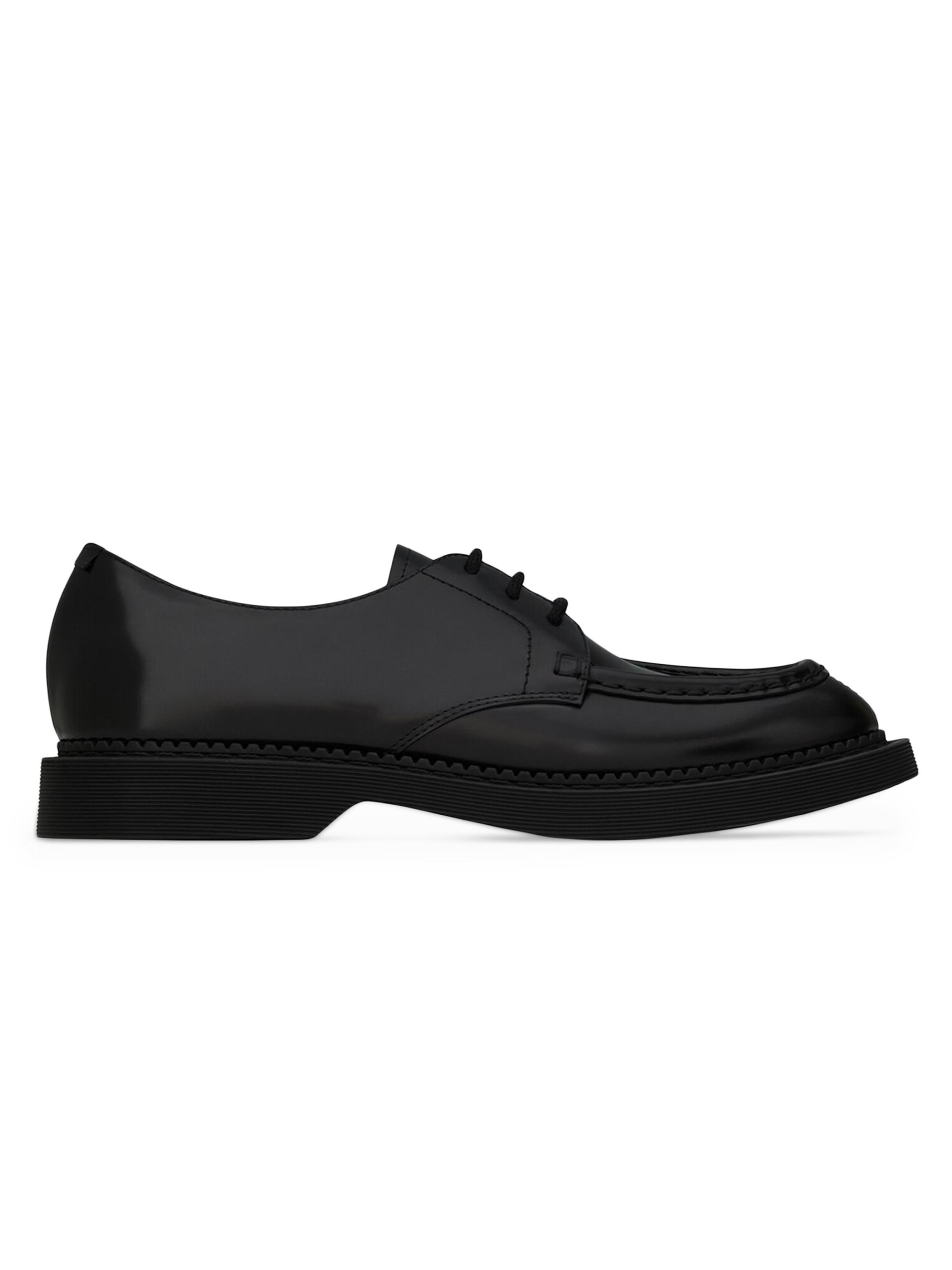 Saint Laurent Jean Derbies in Smooth Leather | Saks Fifth Avenue