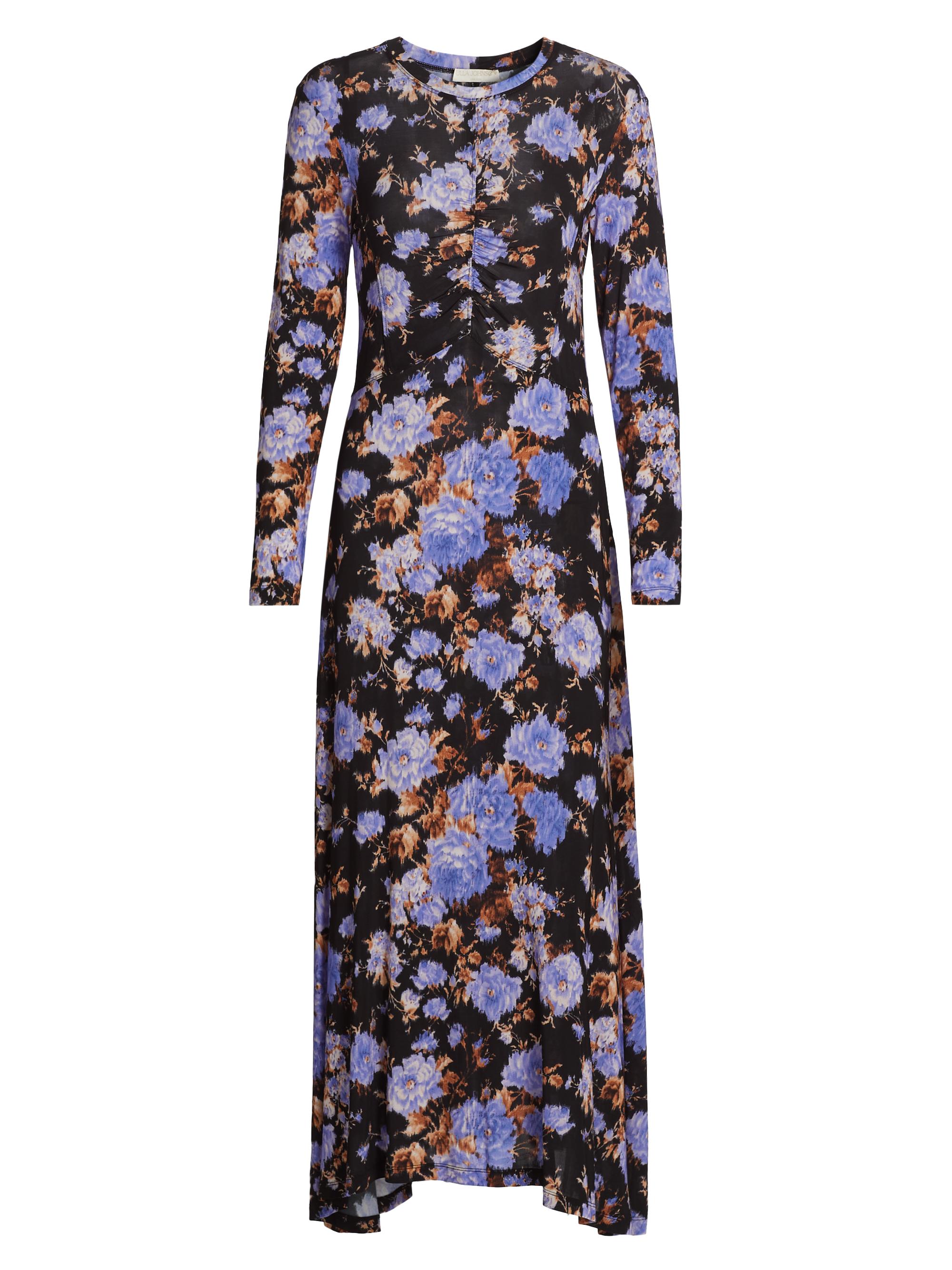 Ulla Johnson Women's Naia Floral Jersey Maxi Dress - Iris