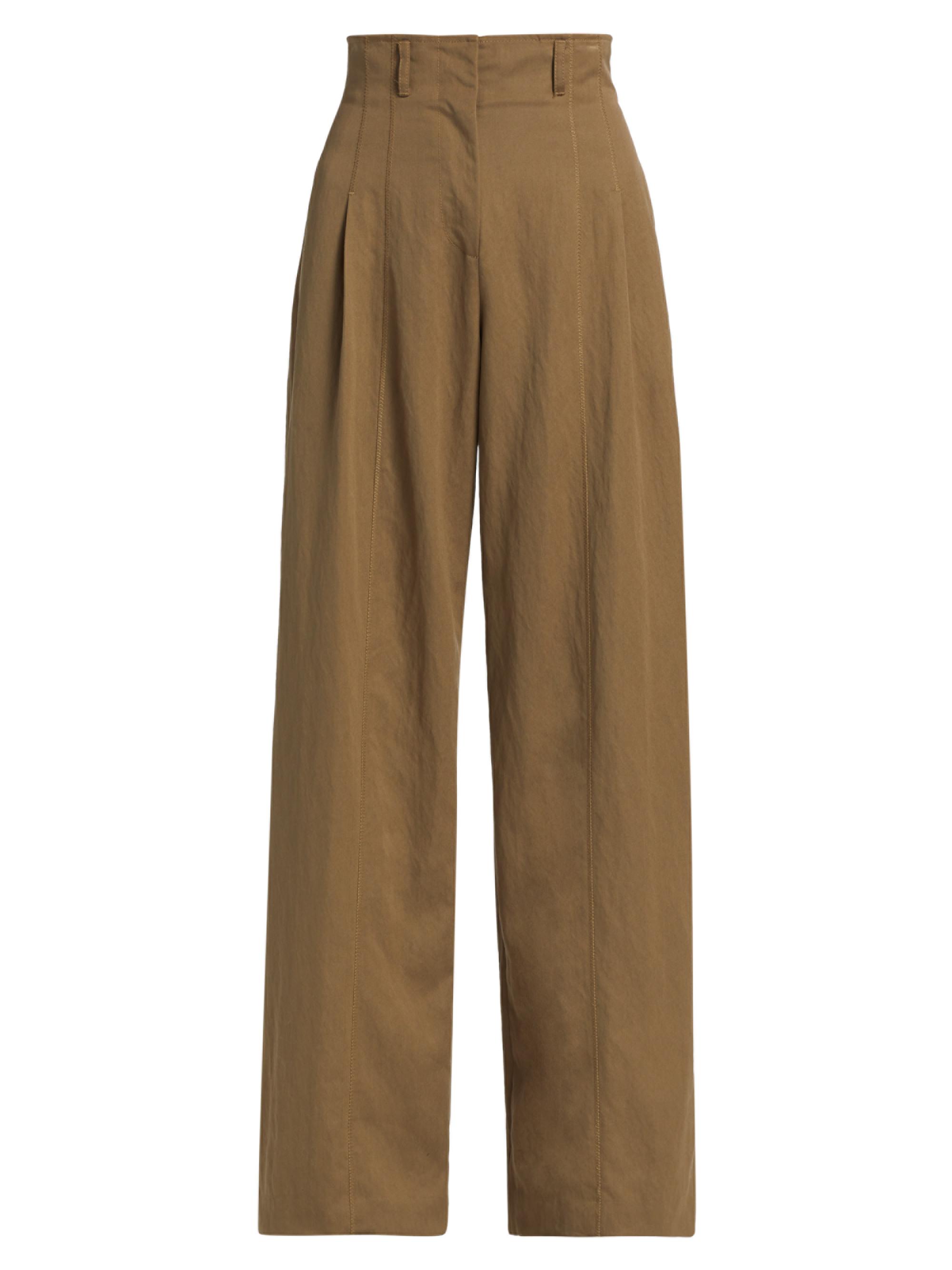 Ulla Johnson Women's Delvine Pleated Trousers - Driftwood