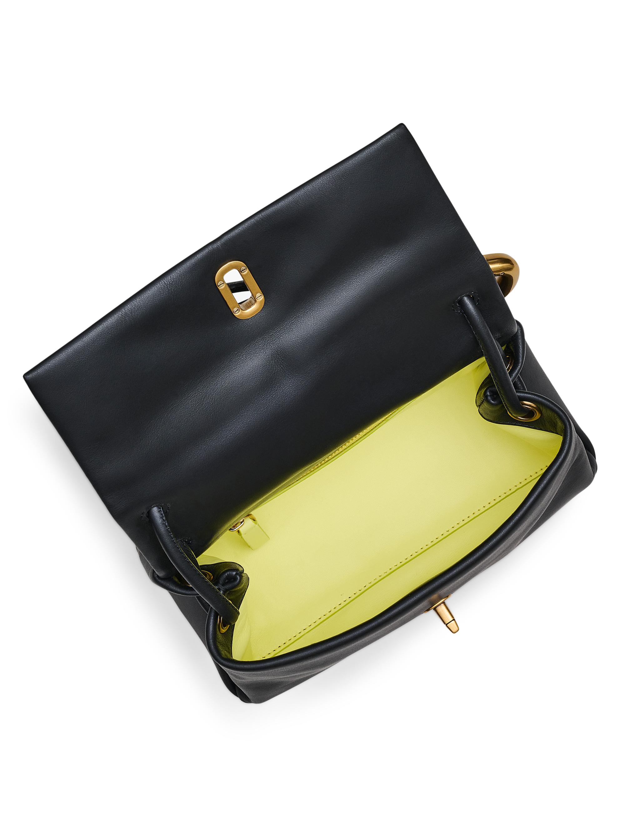 Marc Jacobs The Mini Dual Leather Top Handle Bag | Saks Fifth Avenue