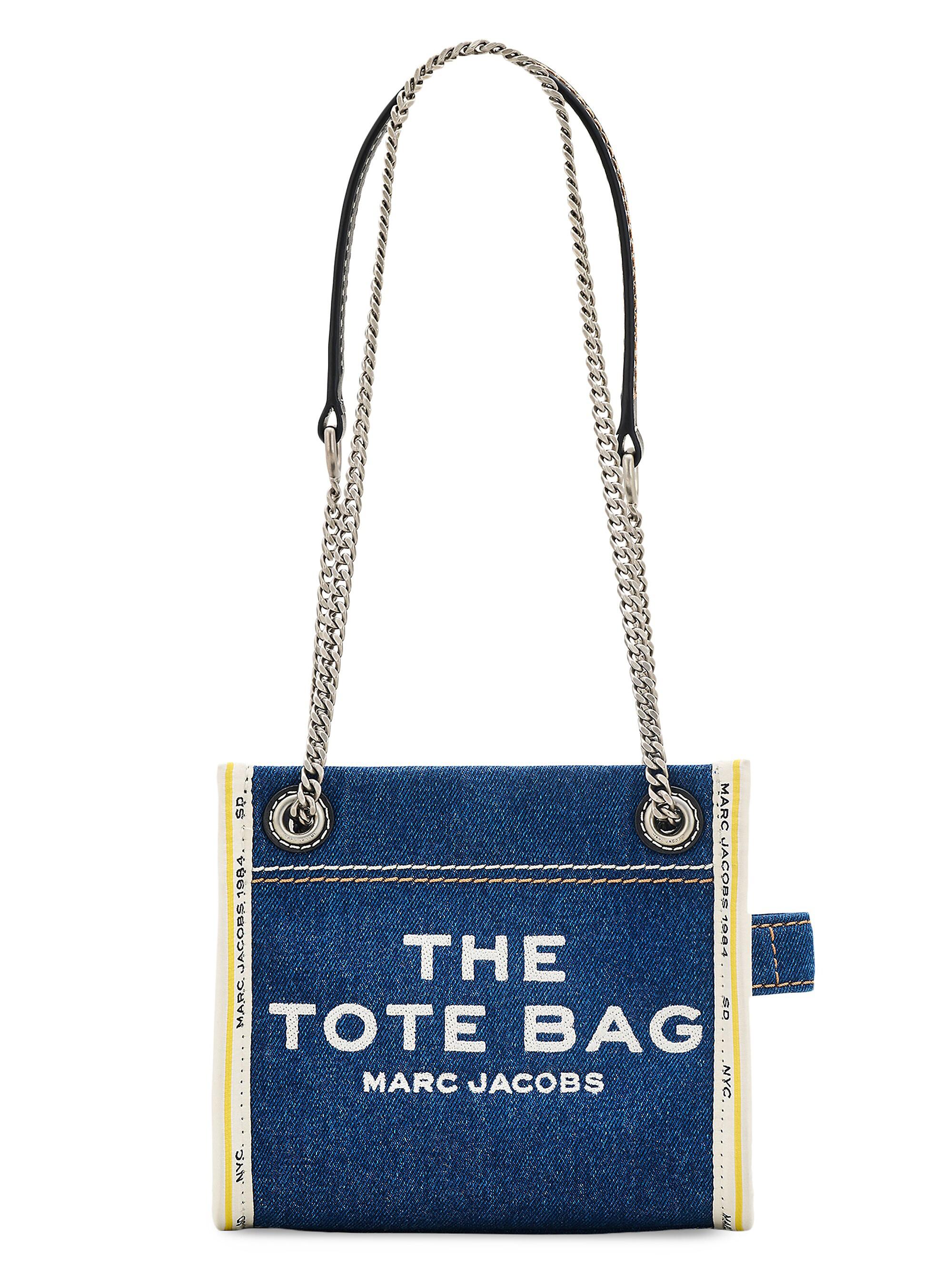 Marc Jacobs The Denim Chain Medium Tote Bag | Saks Fifth Avenue