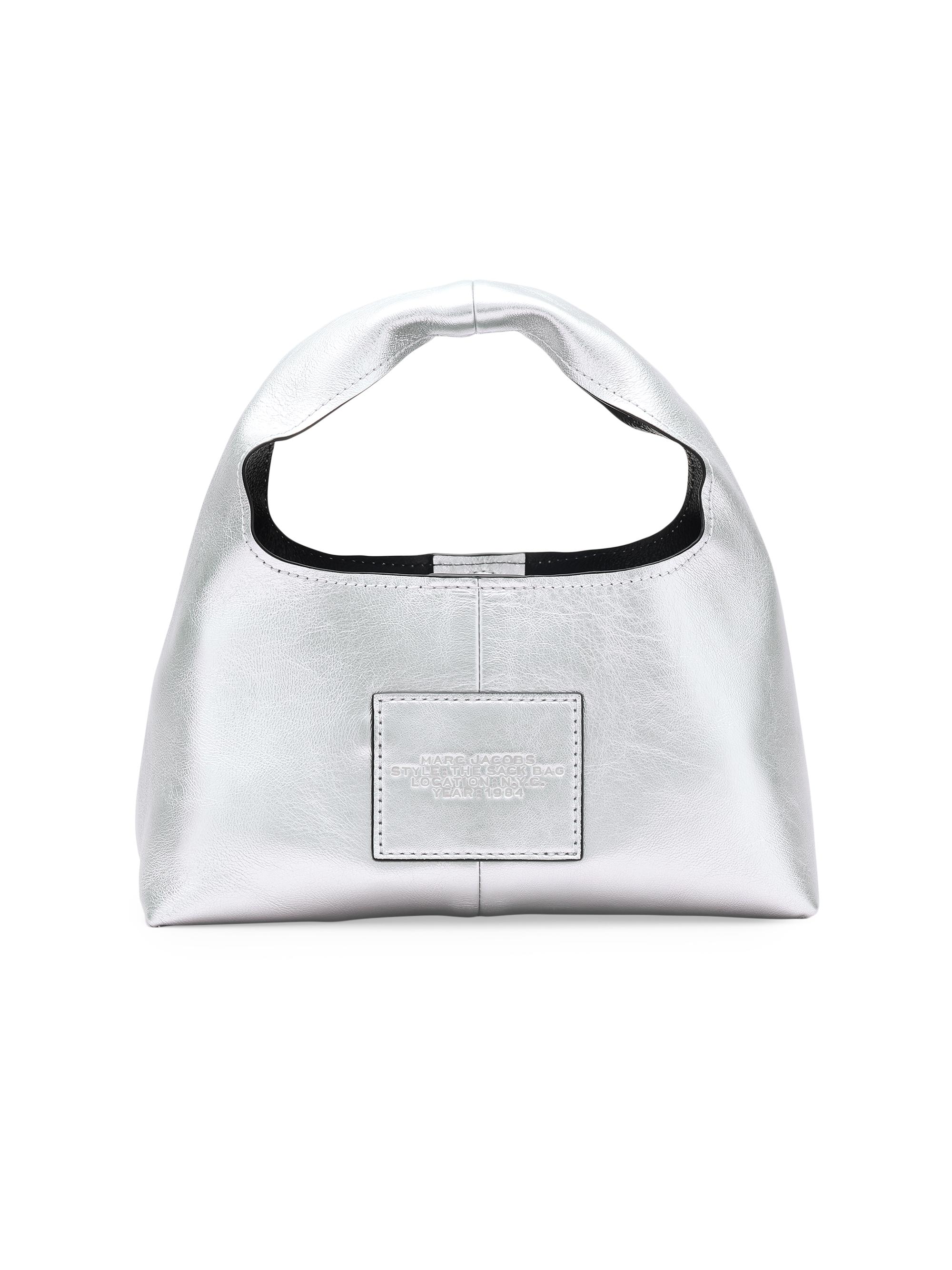 Marc Jacobs The Metallic Leather Mini Sack Bag | Saks Fifth Avenue