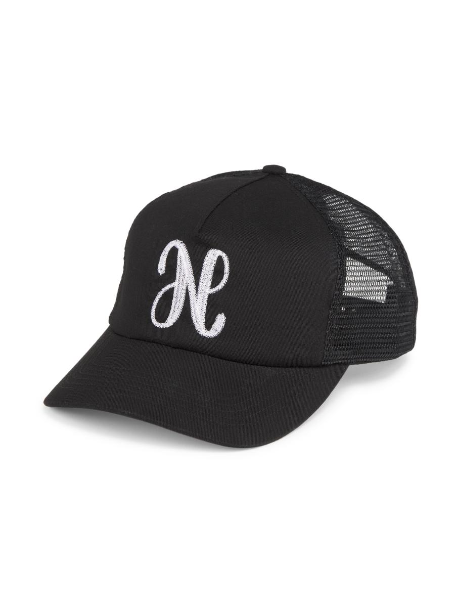 Noah Chainstitch Logo Cotton-Blend Trucker Hat | Saks Fifth