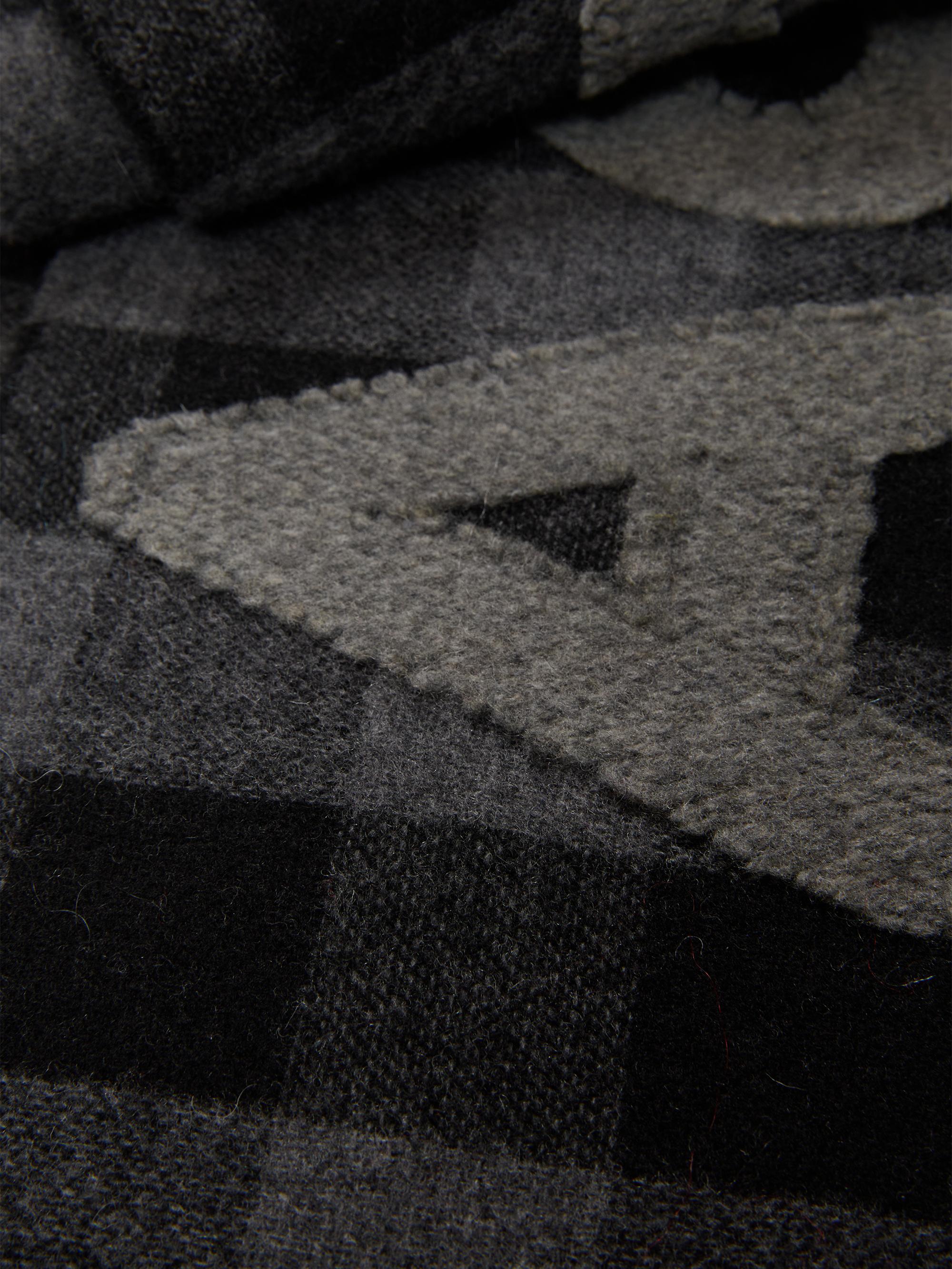Acne Studios Veda Logo Check Wool-Blend Scarf | Saks Fifth Avenue