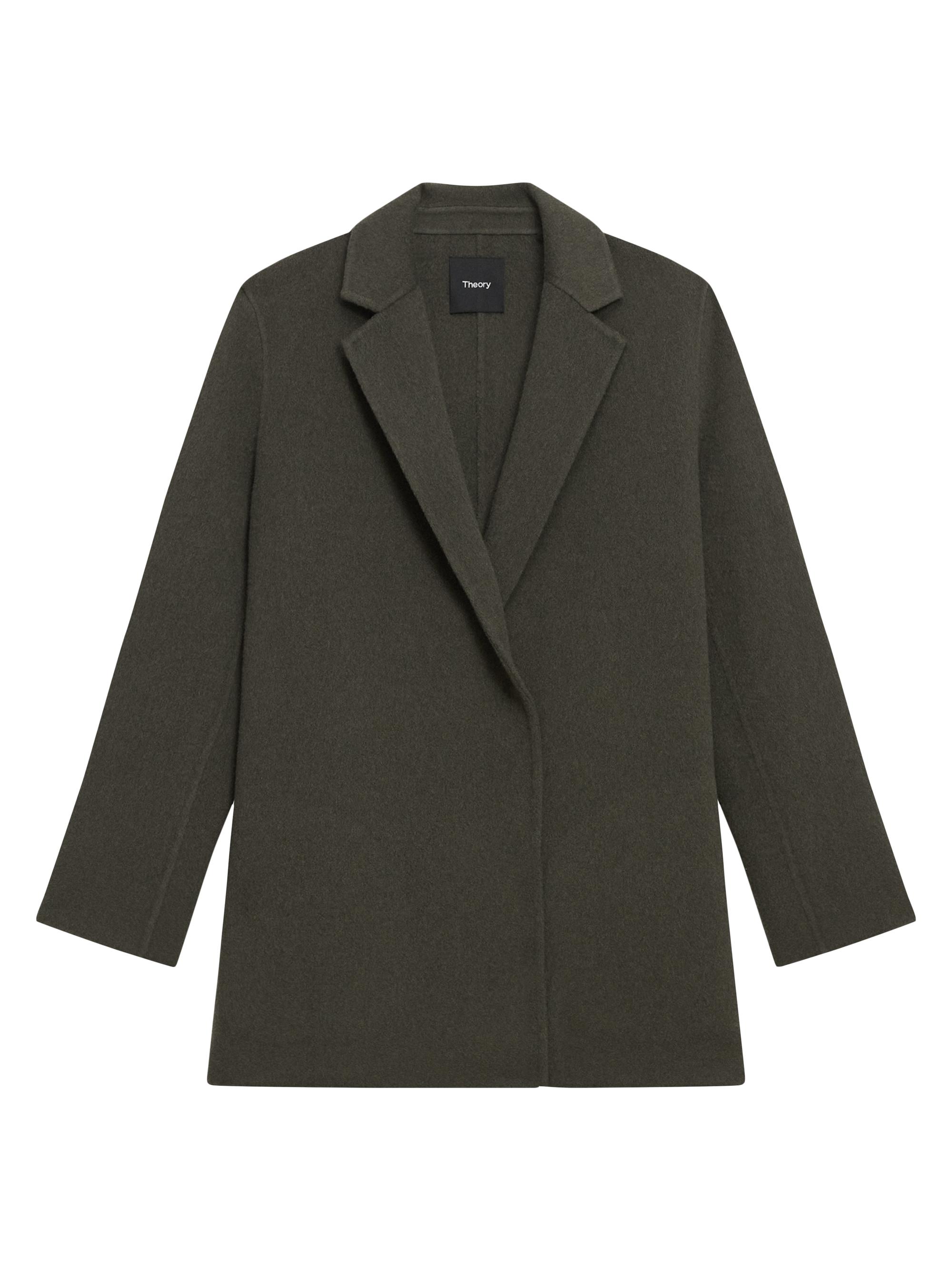 Theory Oversized Straight-Fit Single-Breasted Blazer | Saks Fifth