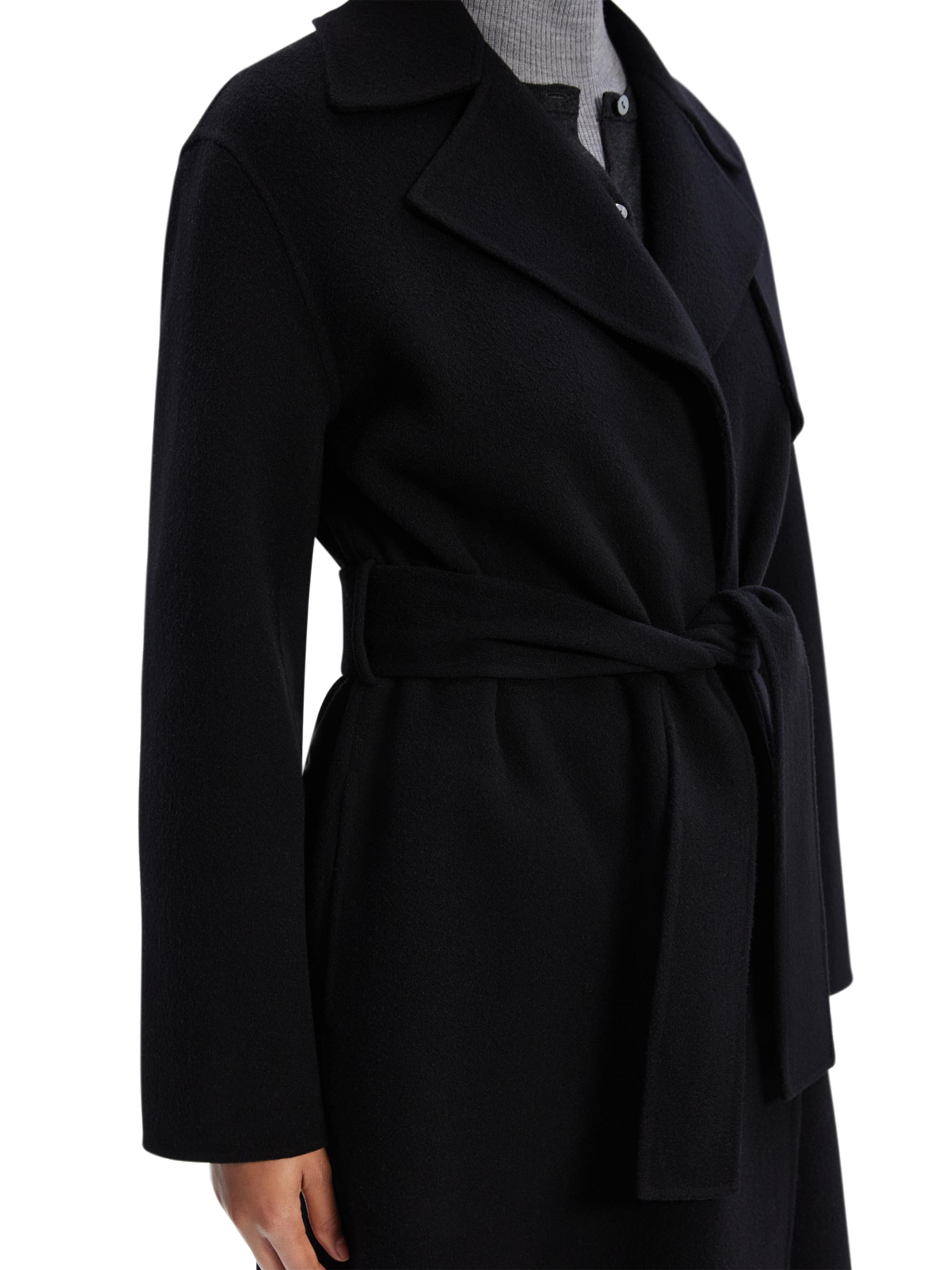 Theory Long Wrap Trench Coat Saks Fifth Avenue
