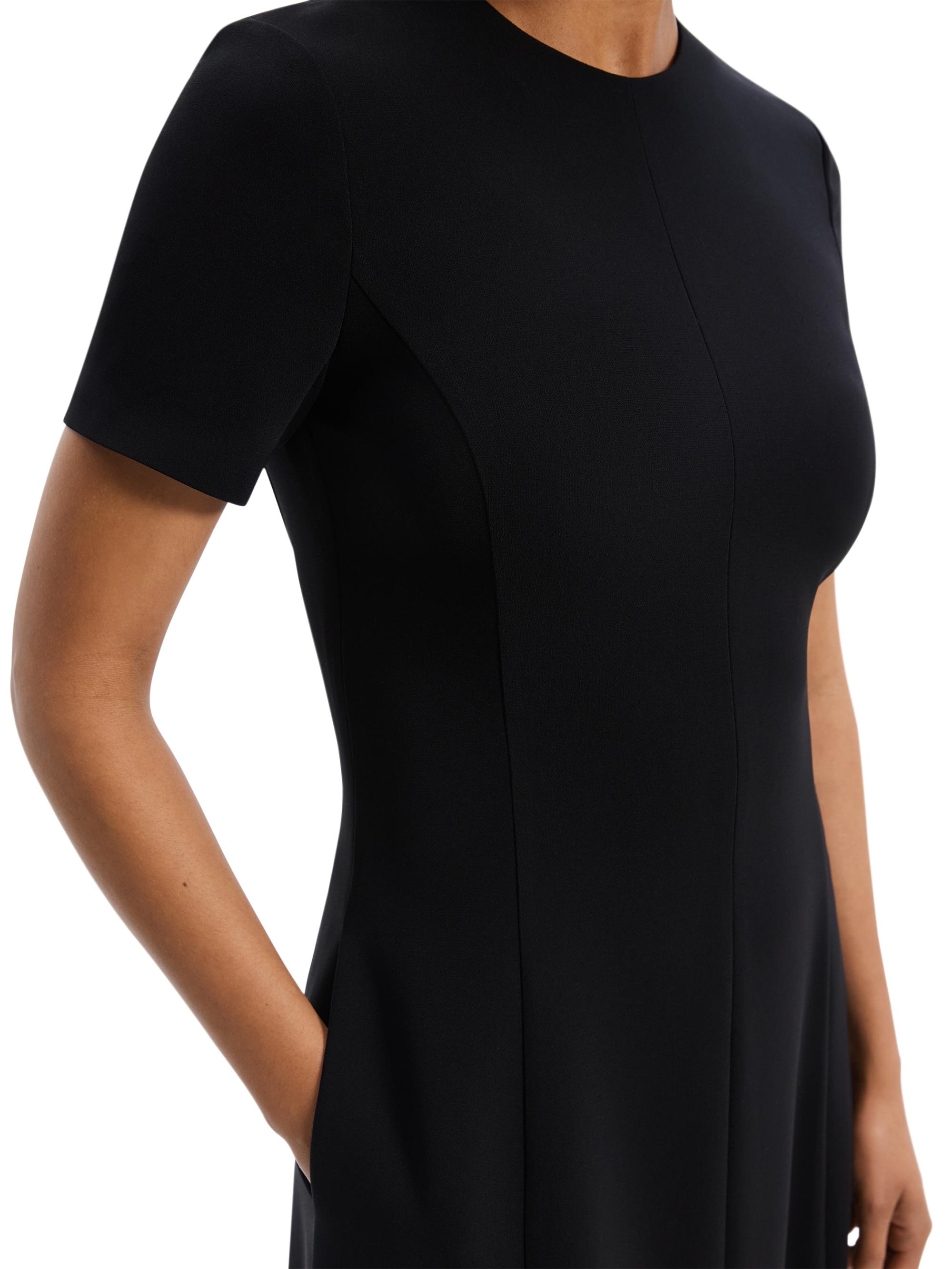 Theory Flared Midi Dress | Saks Fifth Avenue