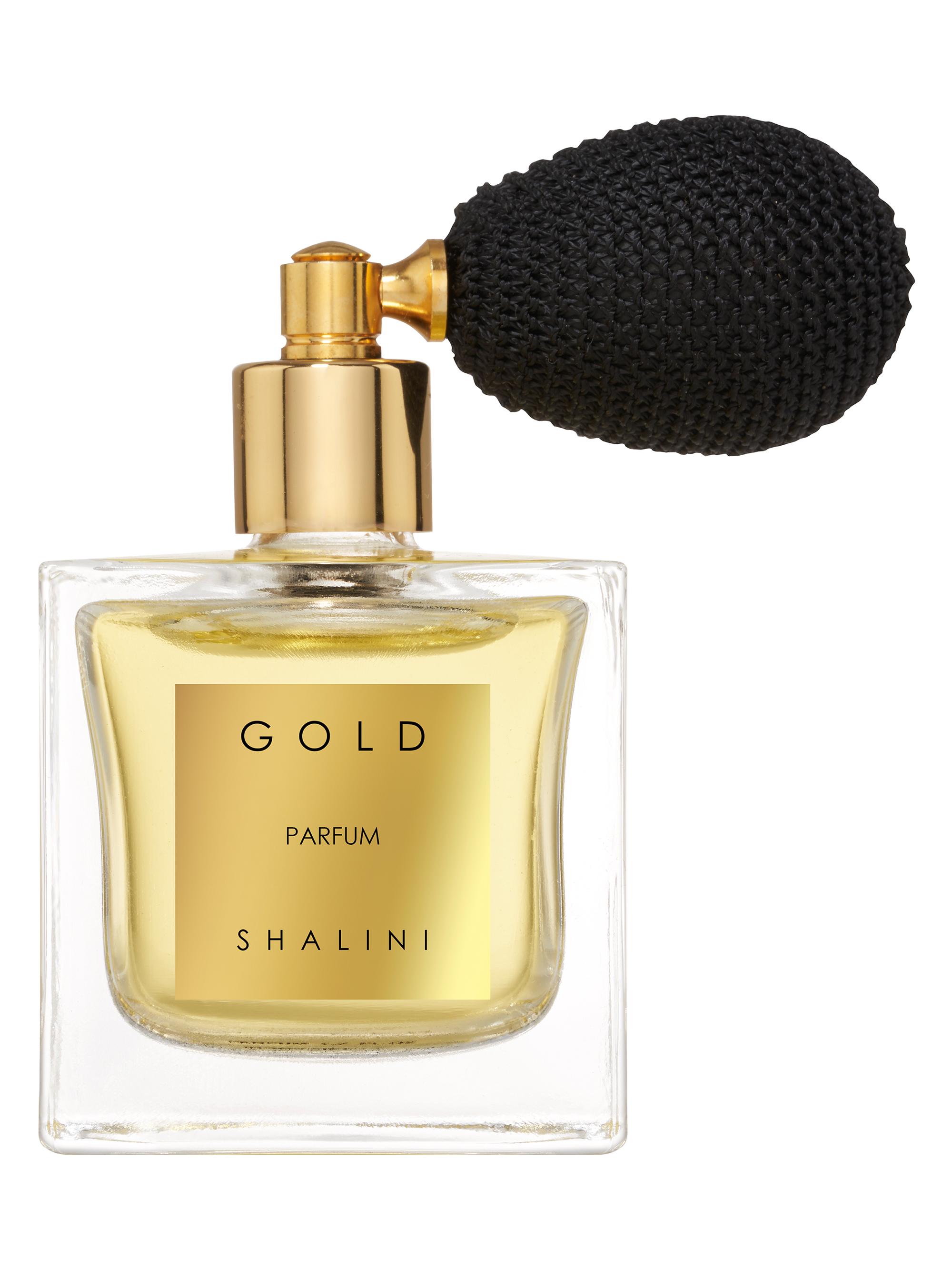 Shalini Parfum Women's Gold Parfum Cubique Bulb Atomizer 1.7 oz