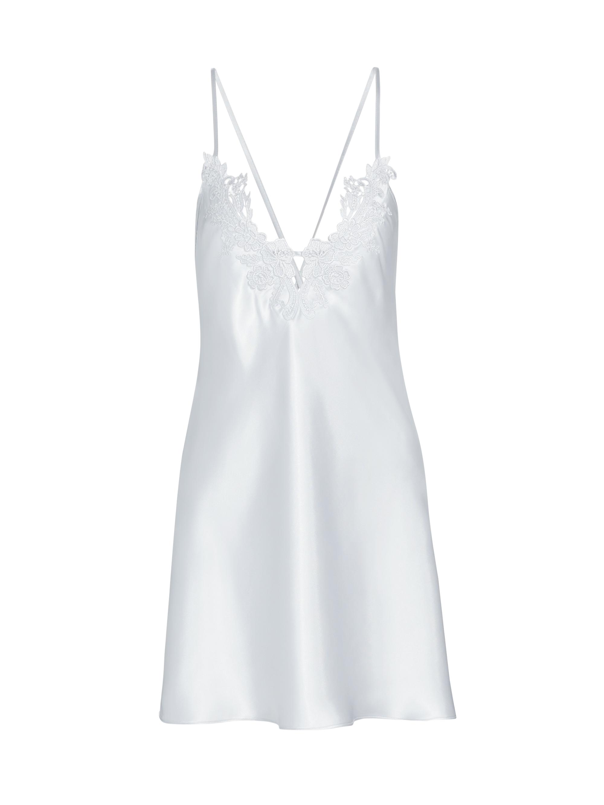 In Bloom Women's Reine Satin Chemise - Silver