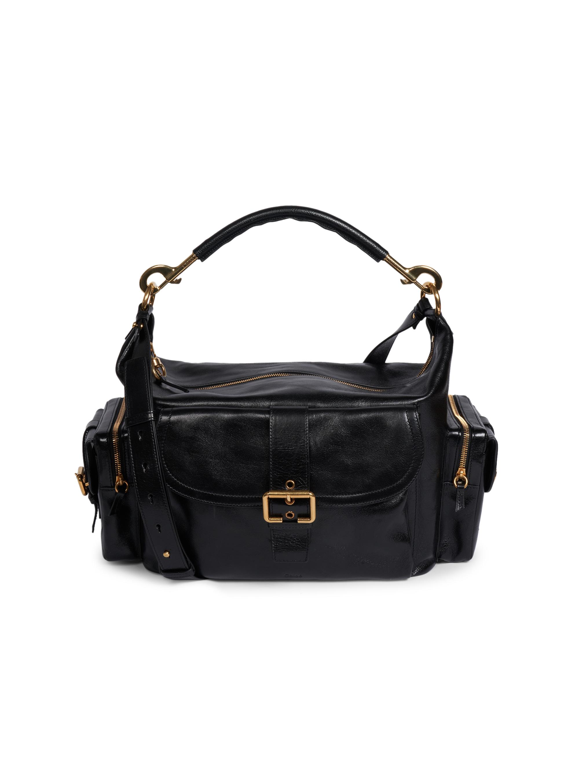 バッグ Chloe Paddington hand bag black Chloé Paddington Leather Bag | Black | FARFETCH