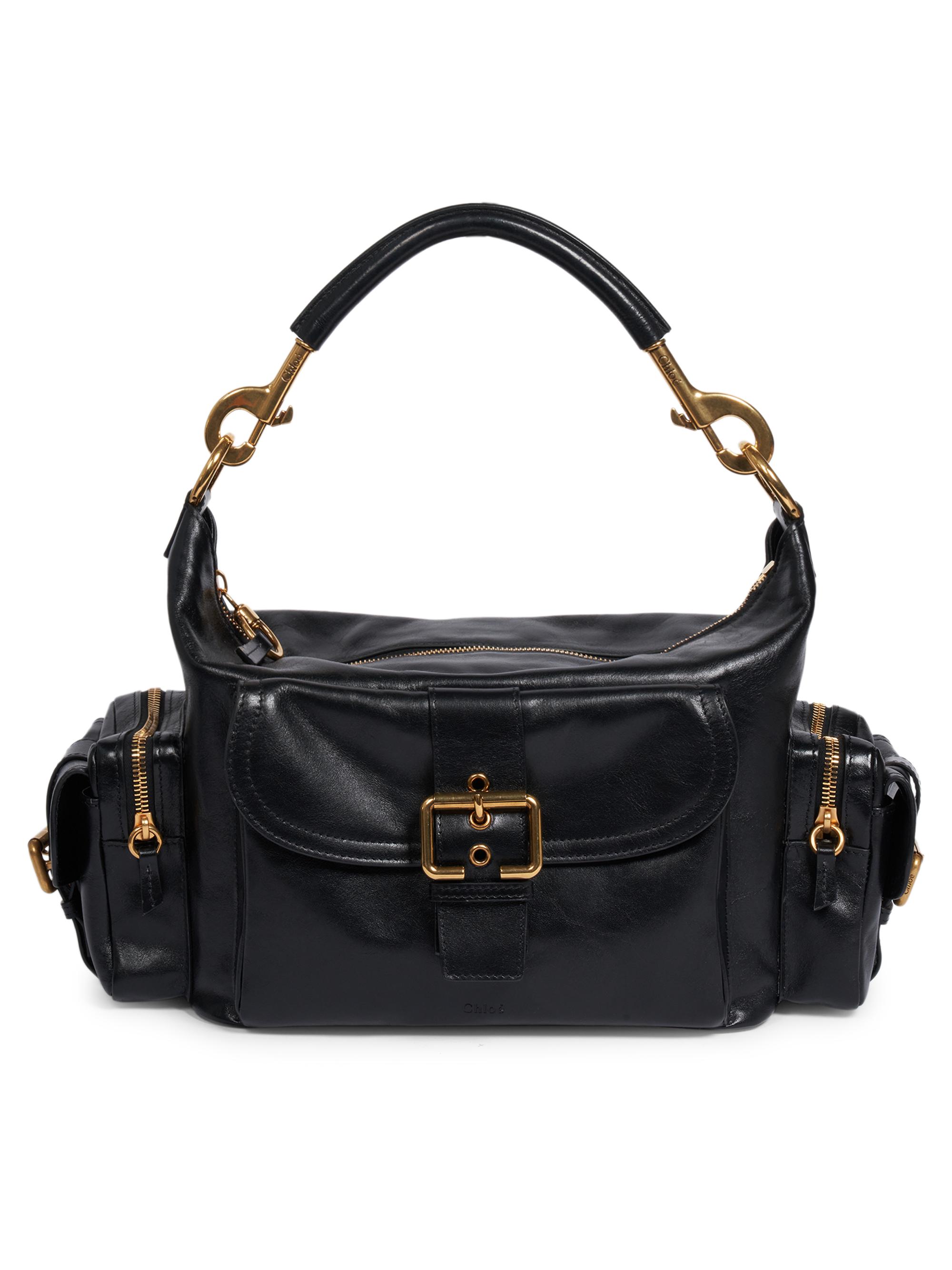 Chloé Large Leather Camera Bag | Saks Fifth Avenue