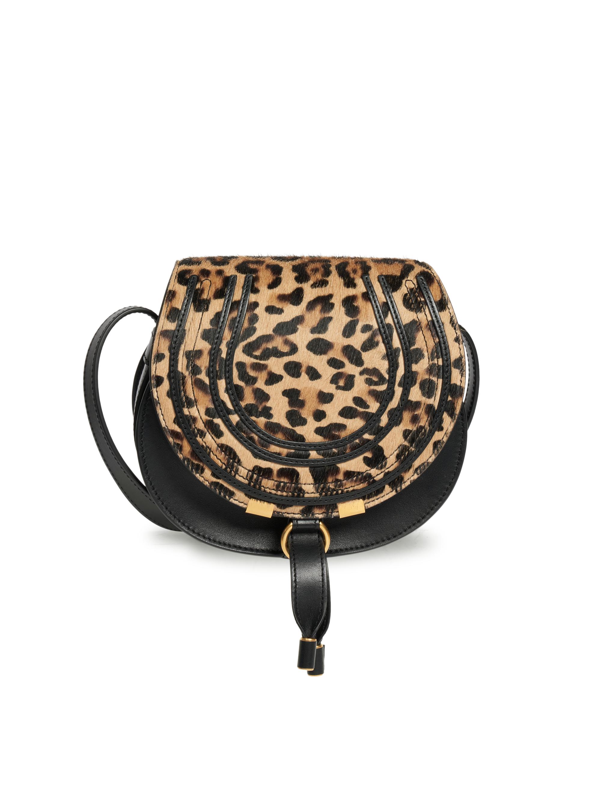 Chloé Women's  Saddle Leather Shoulder Bag - Jungle Brown