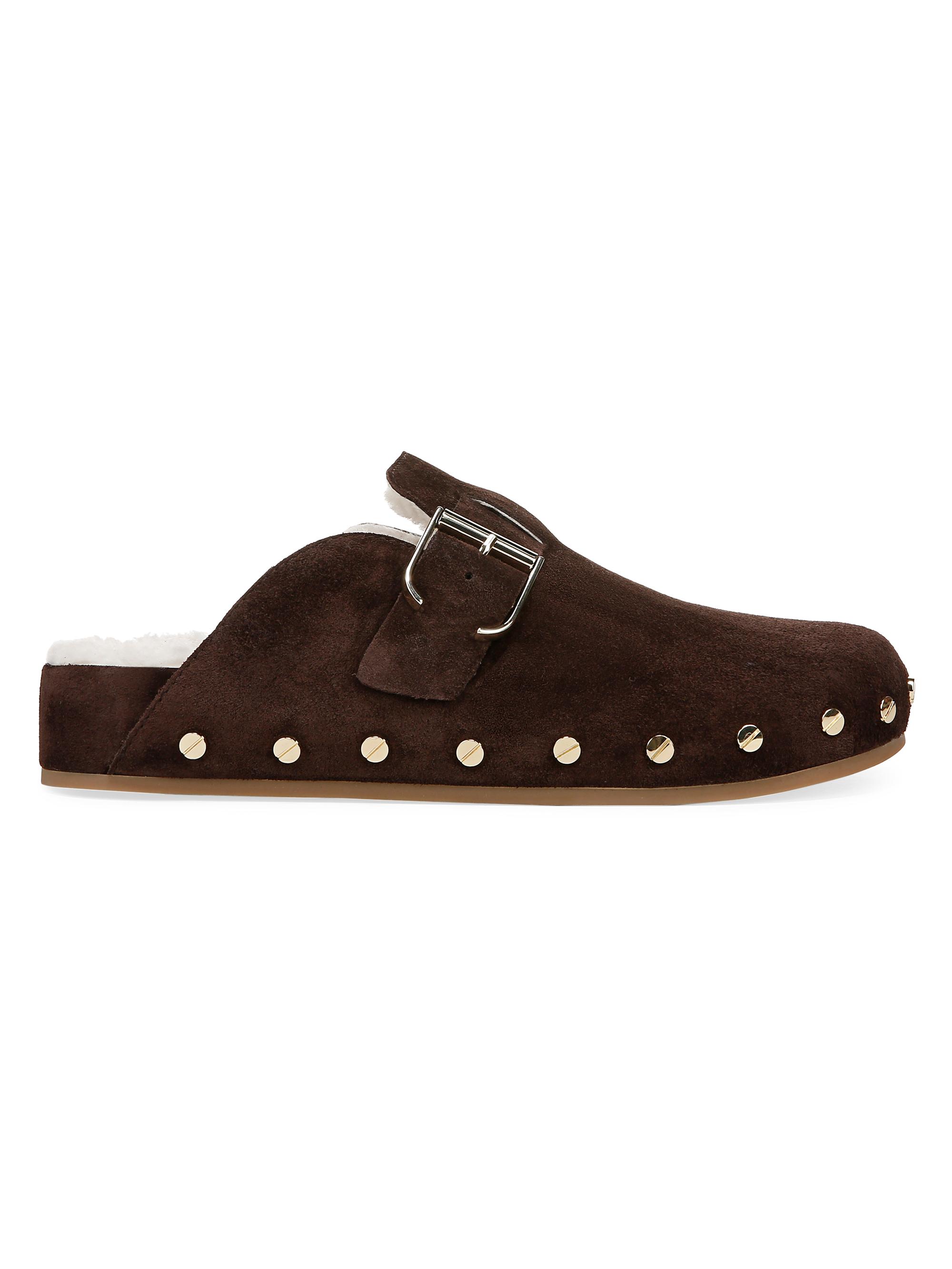 Veronica Beard Women's Fern-2 Suede Mules - Espresso