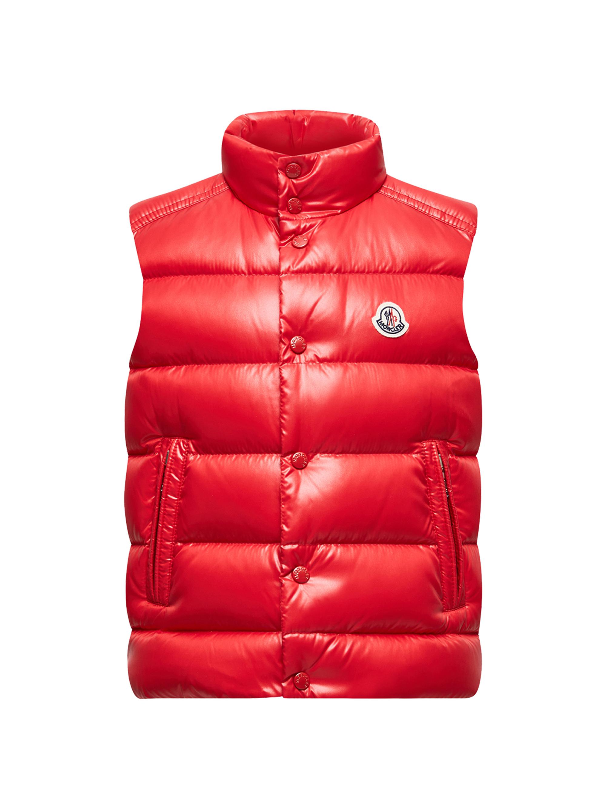 Moncler Little Boy's & Boy's Tibb Nylon Down Vest - Red