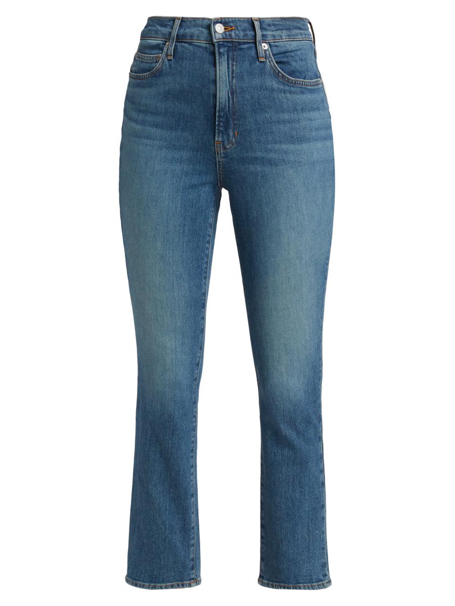 Veronica Beard Ryleigh High-Rise Ankle Slim Jeans | Saks