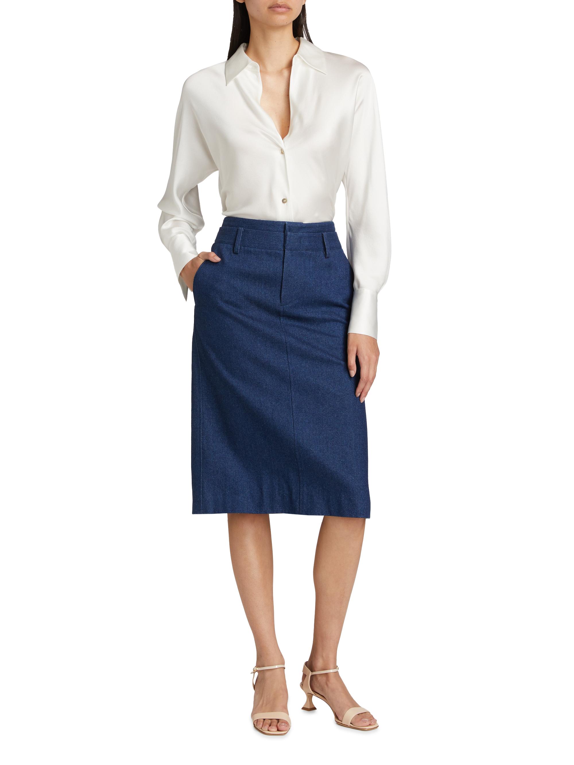 Midi Slip Vince Eyelet Wrap Midi Skirt SIZE 3X Women's Eyelet