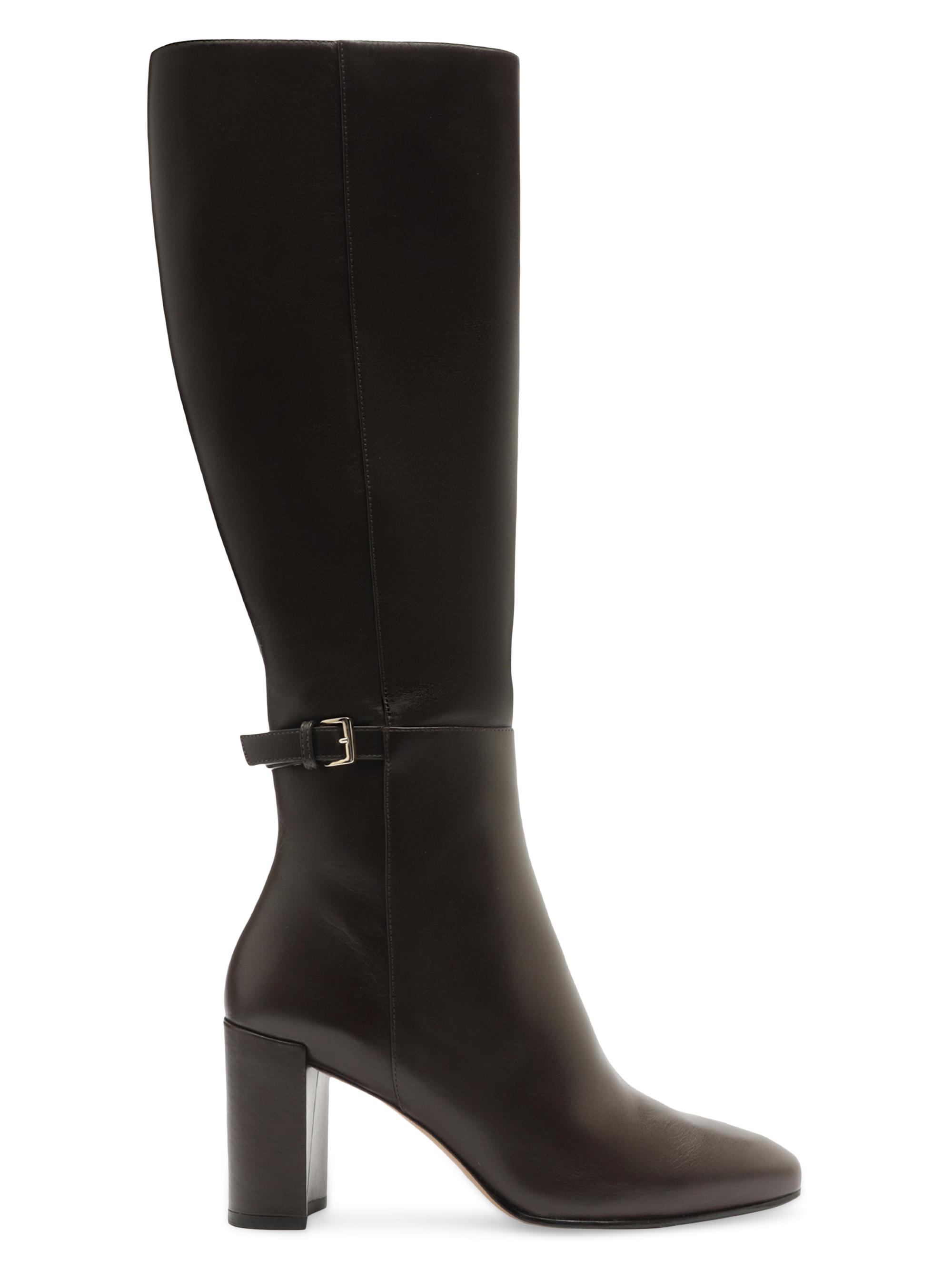 Alexandre Birman Women's Candance 70MM Leather Boots - Black