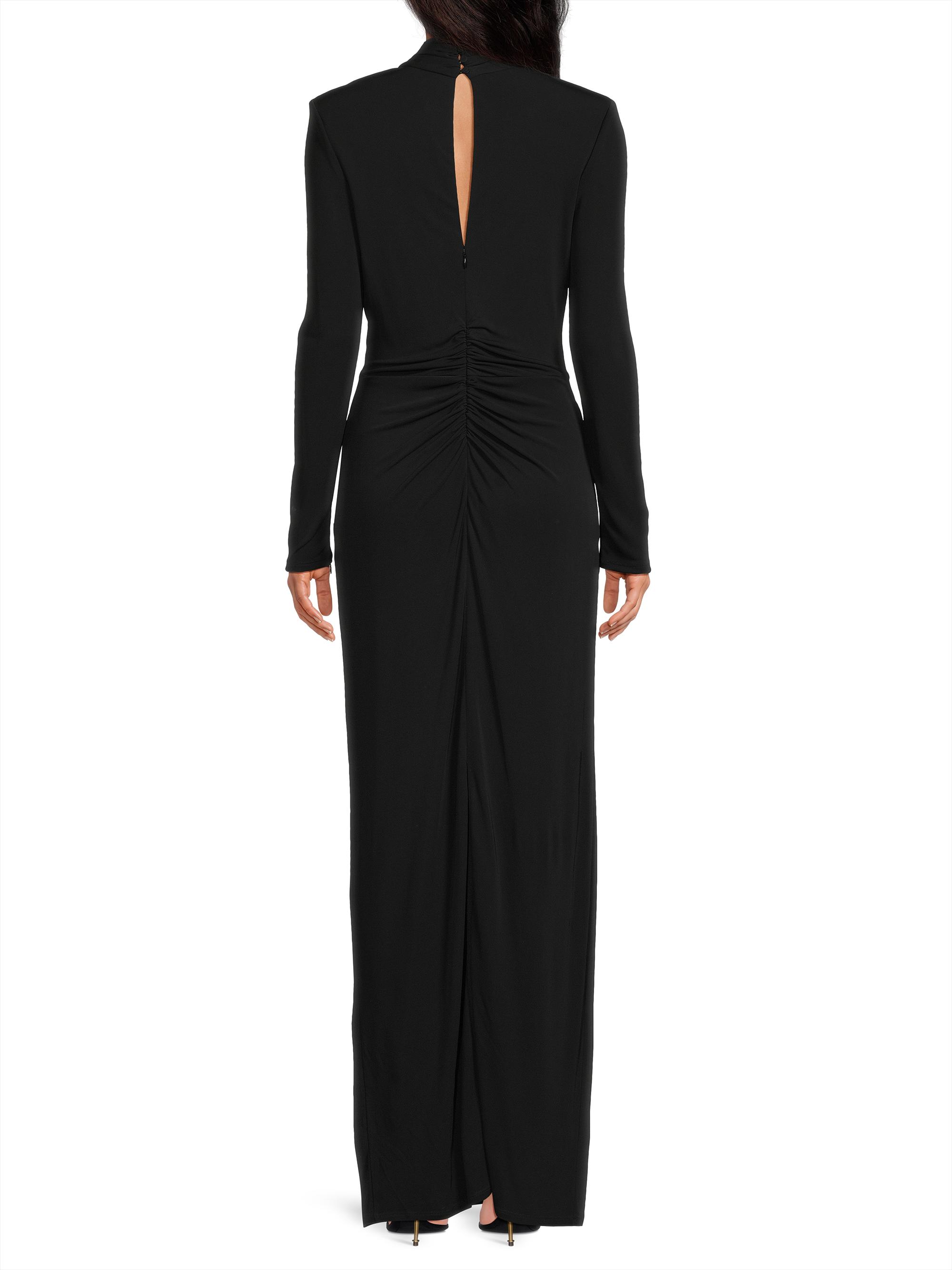 Ungaro Gaya Twist-Front Long-Sleeve Maxi Dress | Saks Fifth Avenue