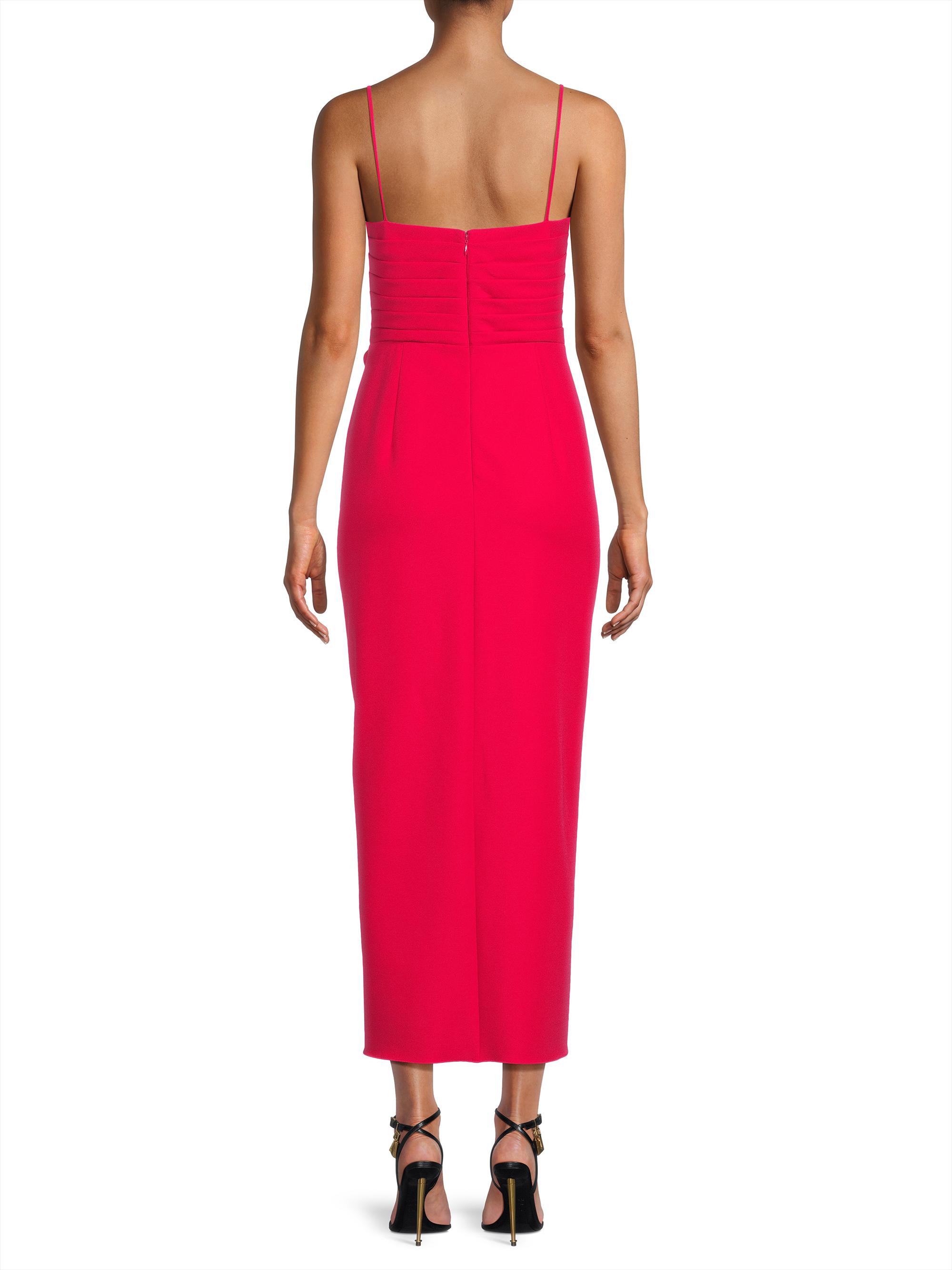 Ungaro Lucia Pleated Bodice Midi-Dress | Saks Fifth Avenue