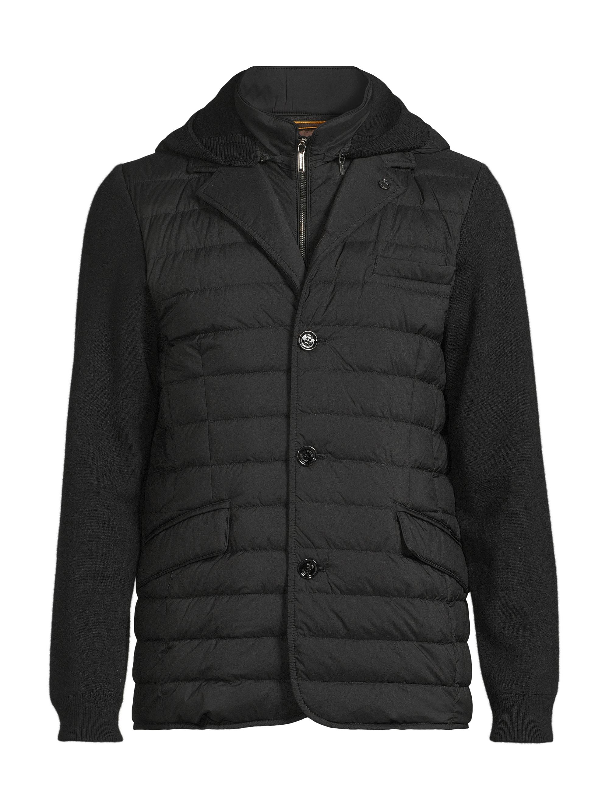 Moorer Men's Massimo Quilted Jacket - Nero