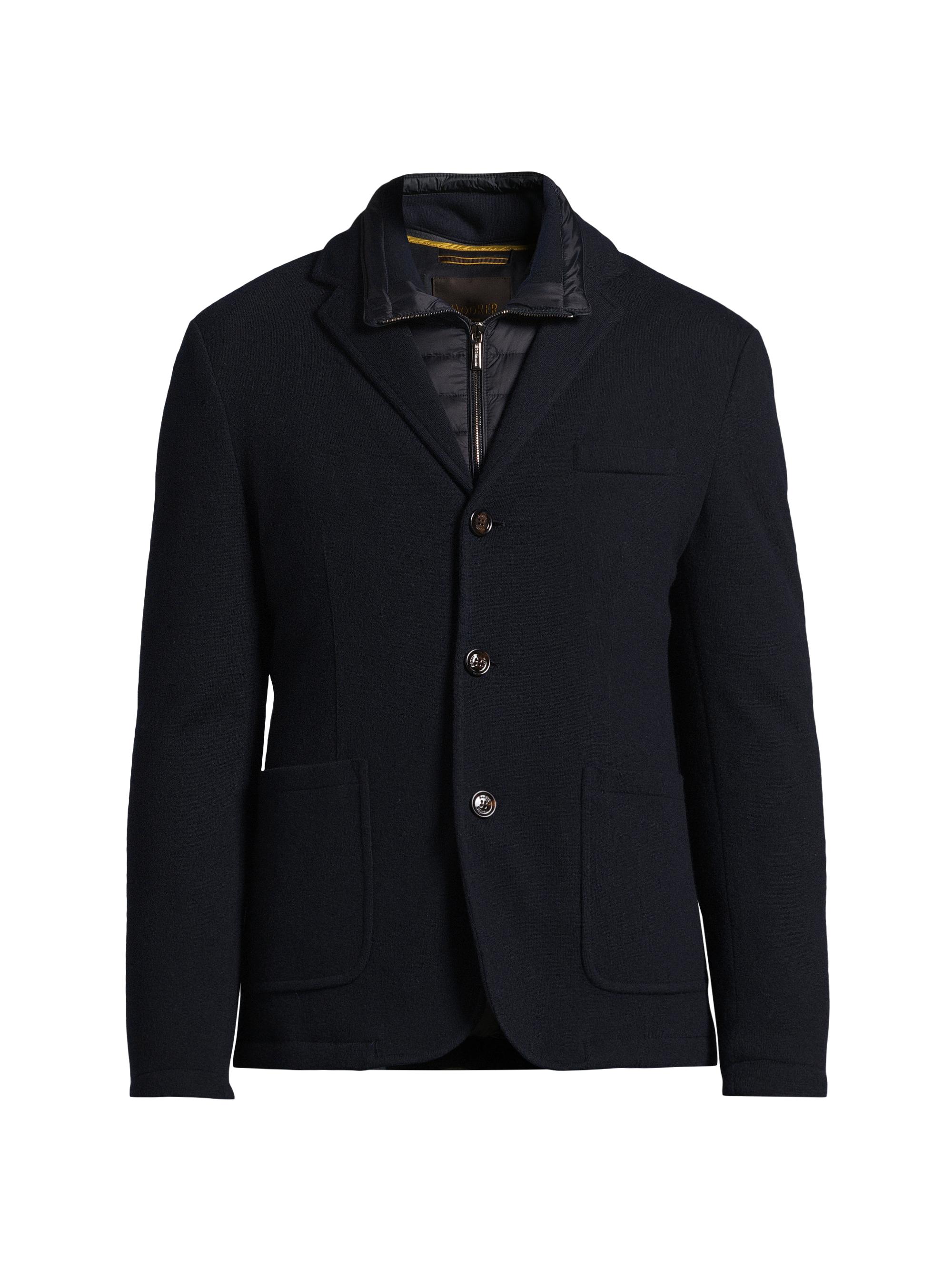 Moorer Men's Bellotto Down Jacket - Navy